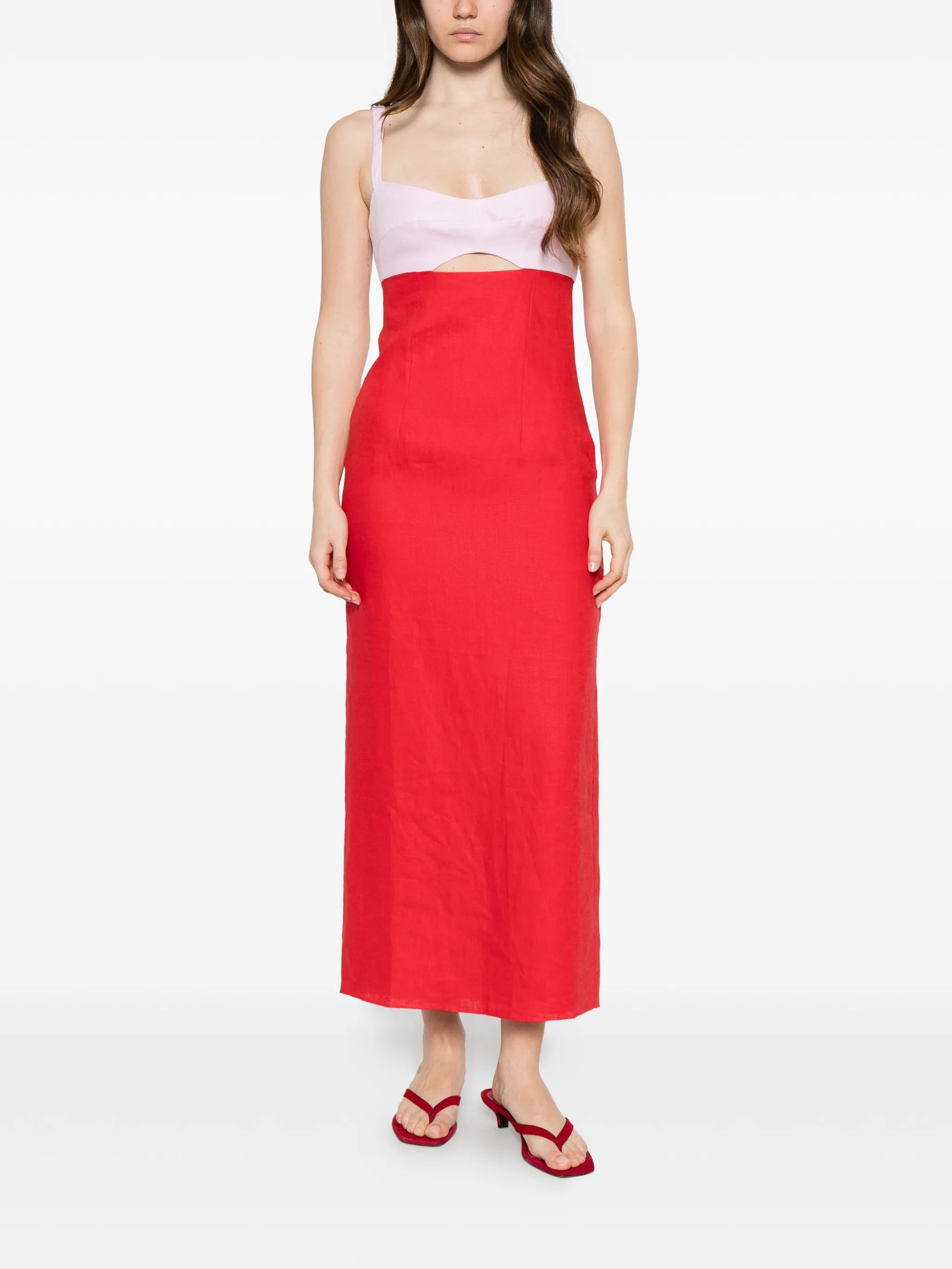 Nara cut-out midi dress