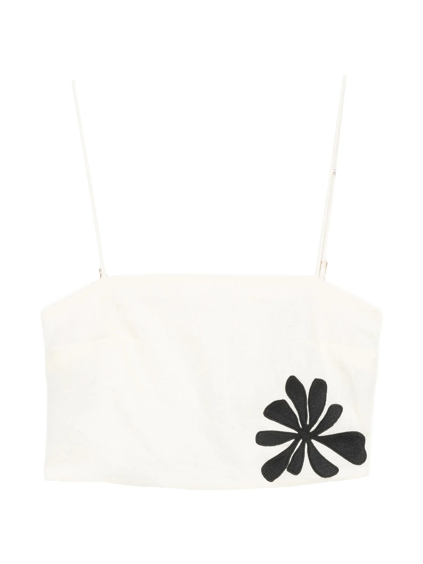 Ariella floral-patch top