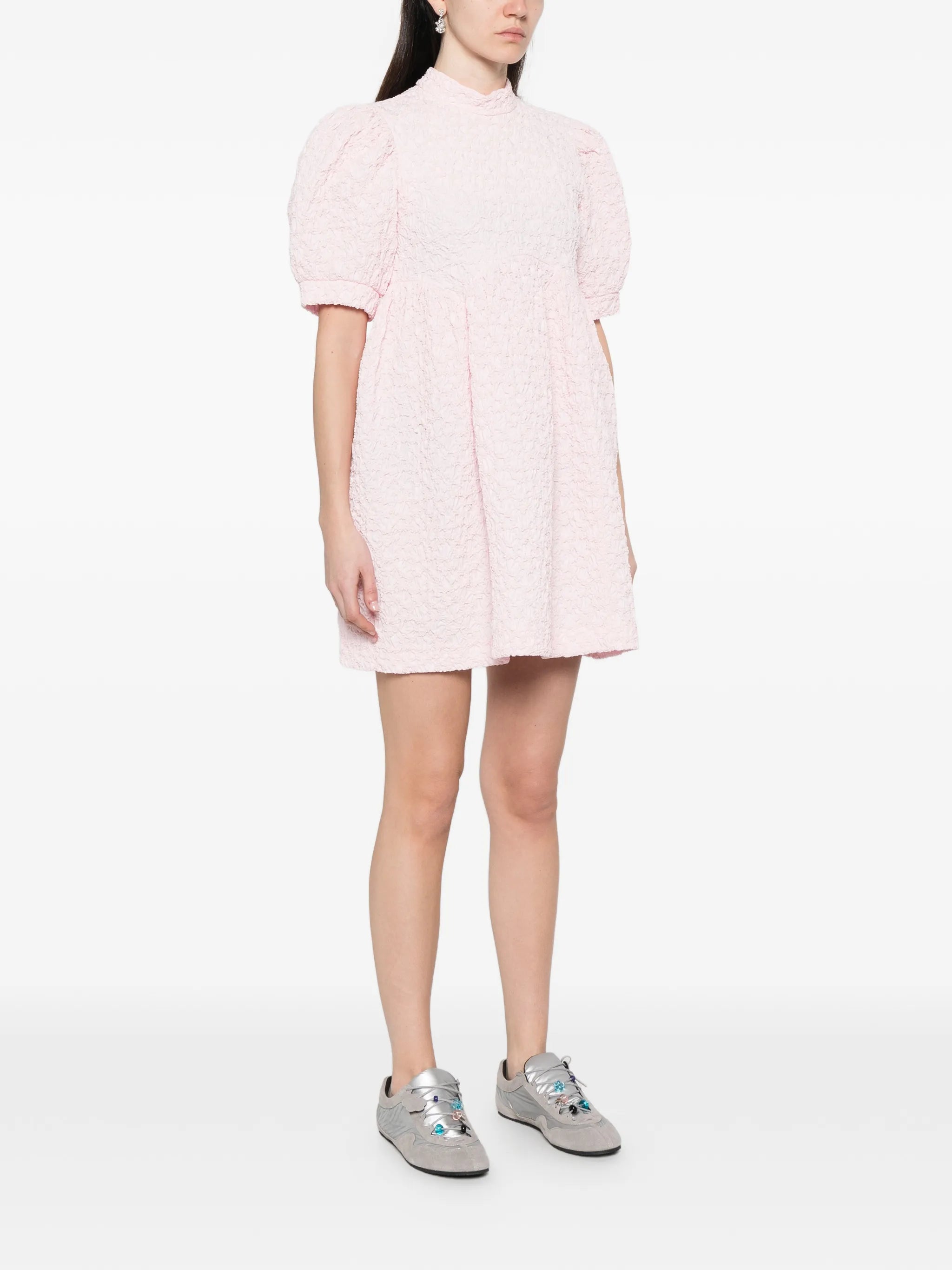 Cbdumas puffed-sleeve mini dress