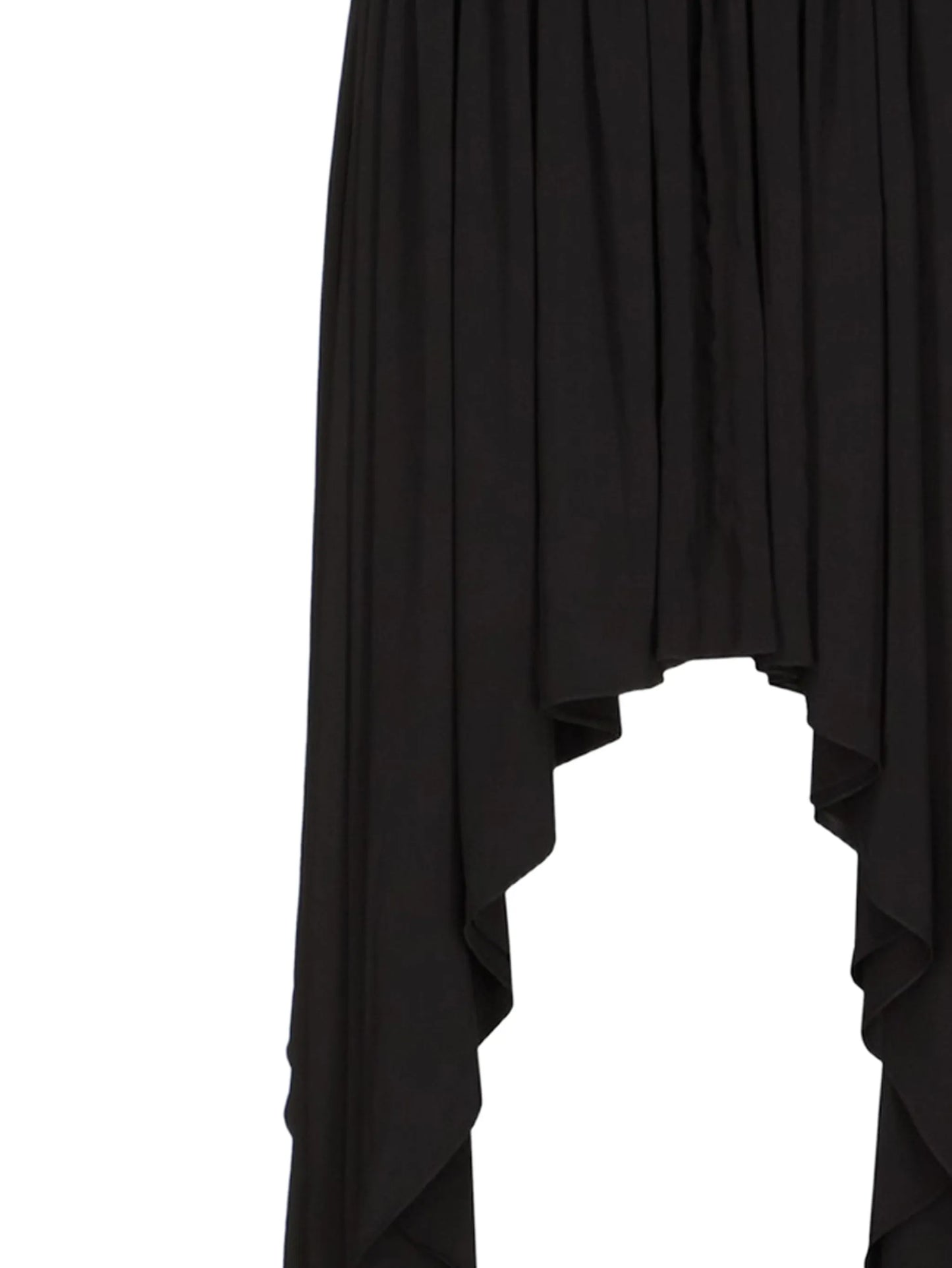 asymmetric handkerchief-hem midi dress