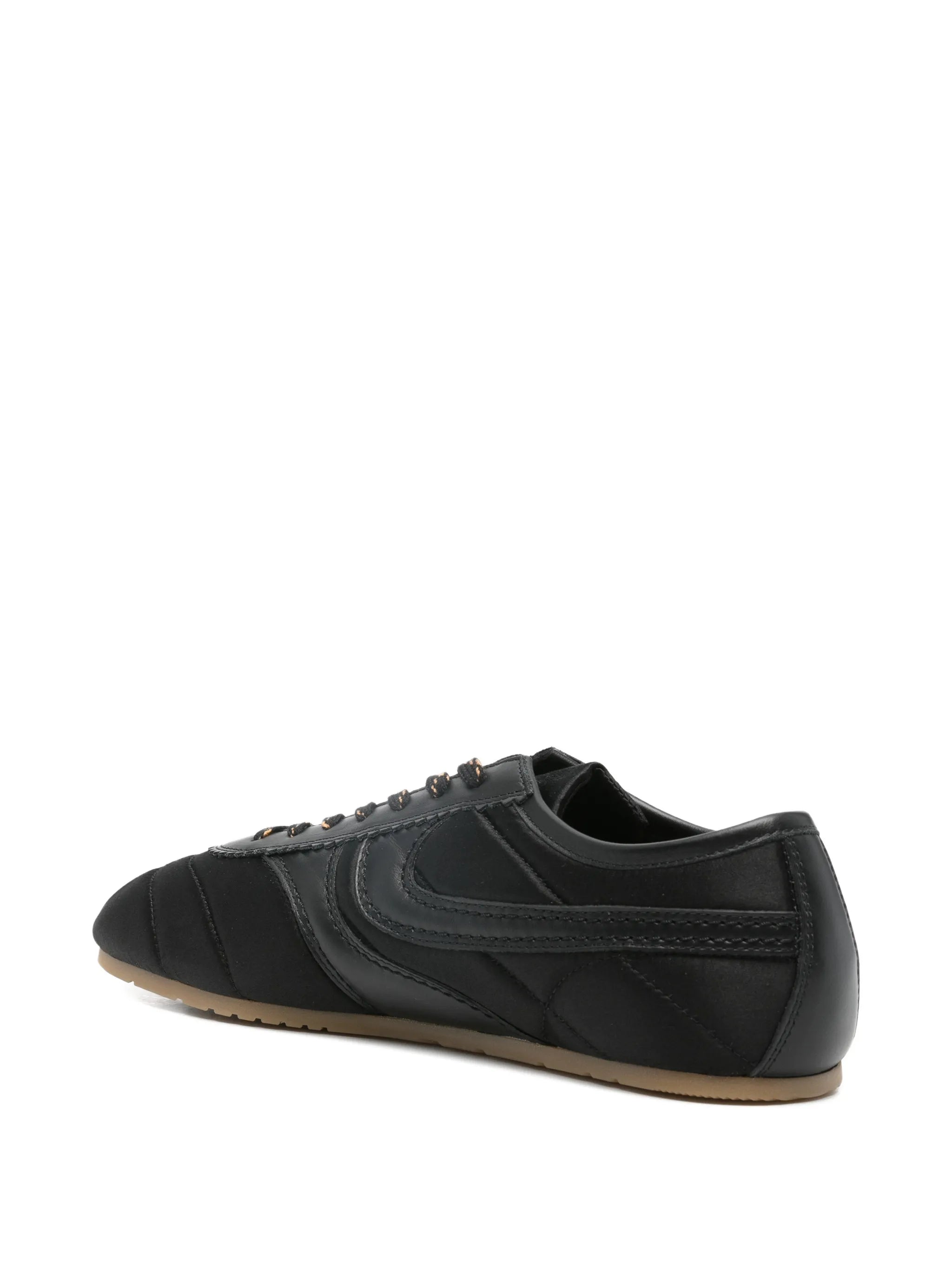 quilted low sneakers
