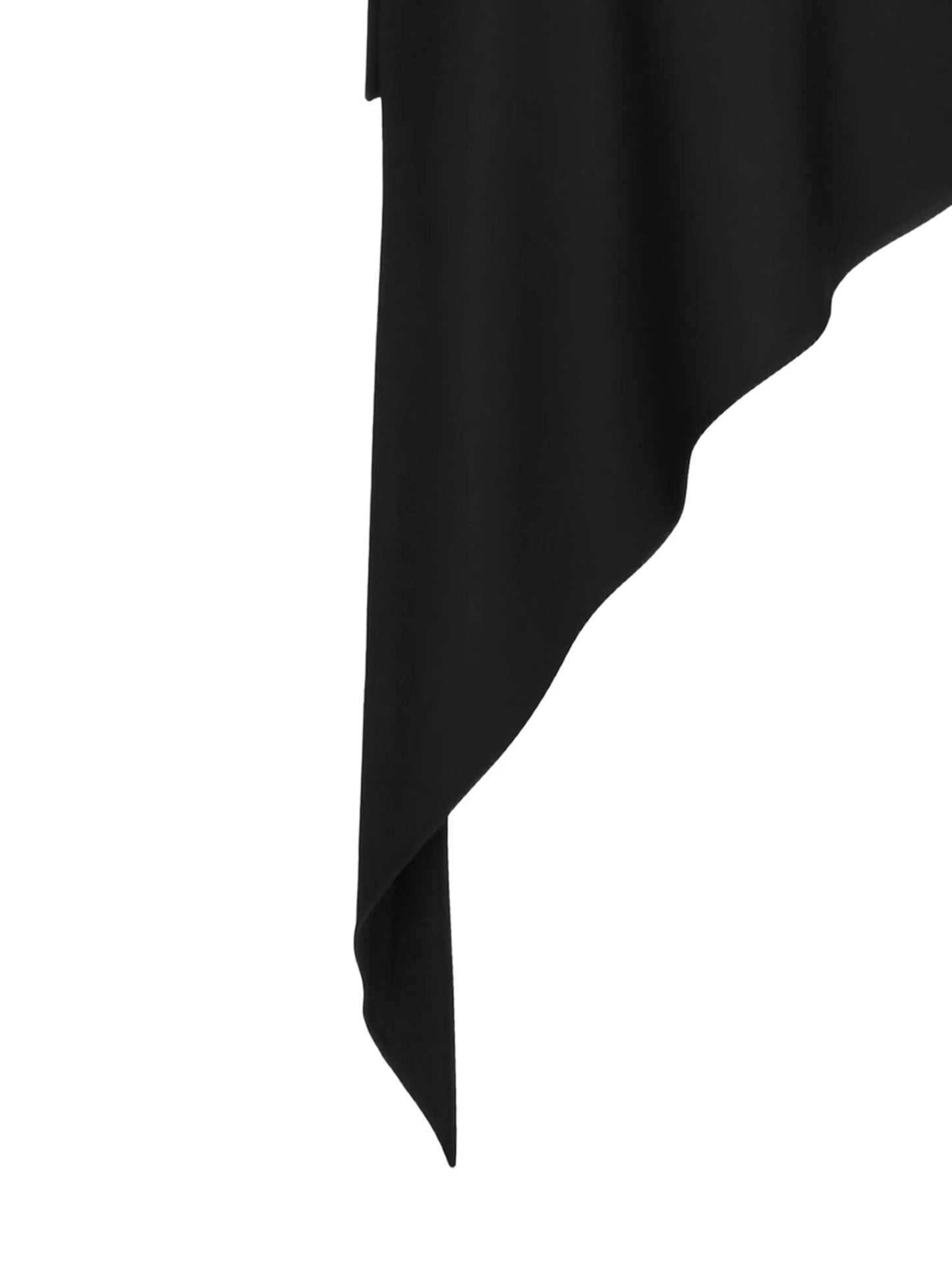 asymmetric midi skirt