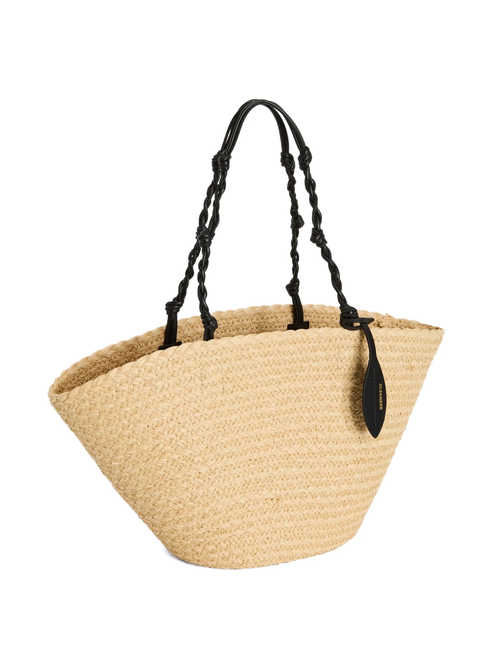 Tangle logo-tag bucket bag