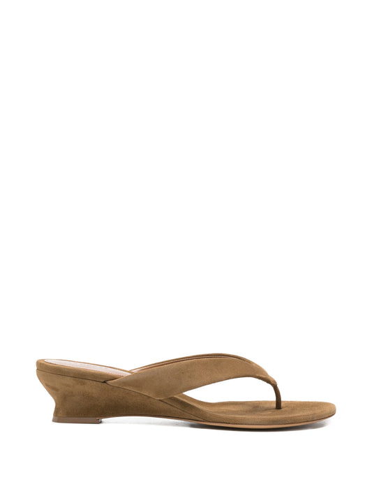 suede wedge sandals