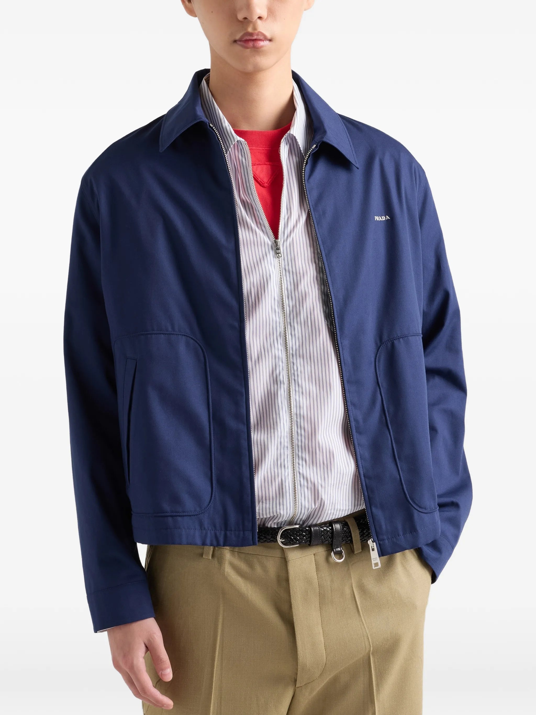 zip logo jacket