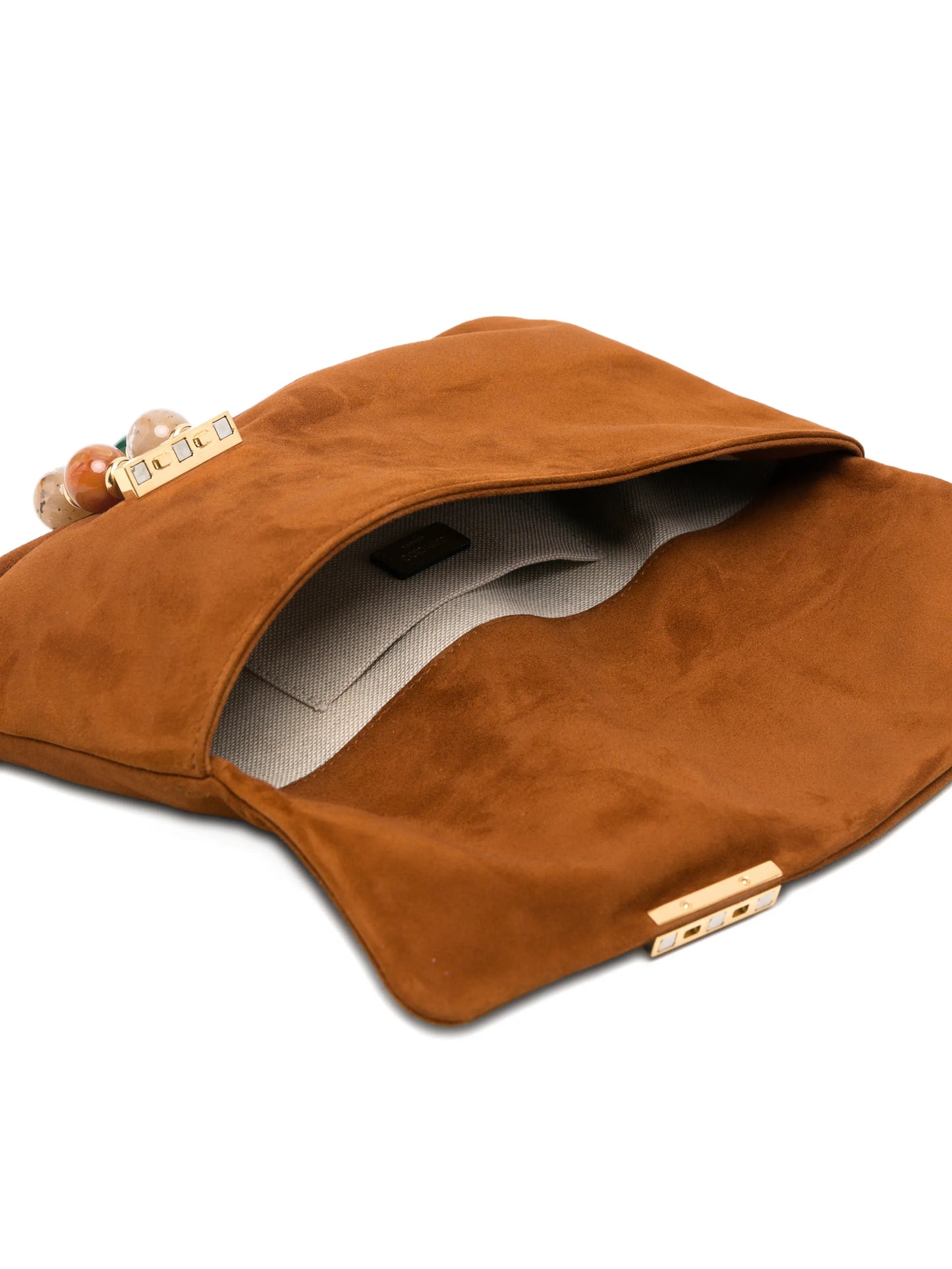 Zandra beaded clutch bag