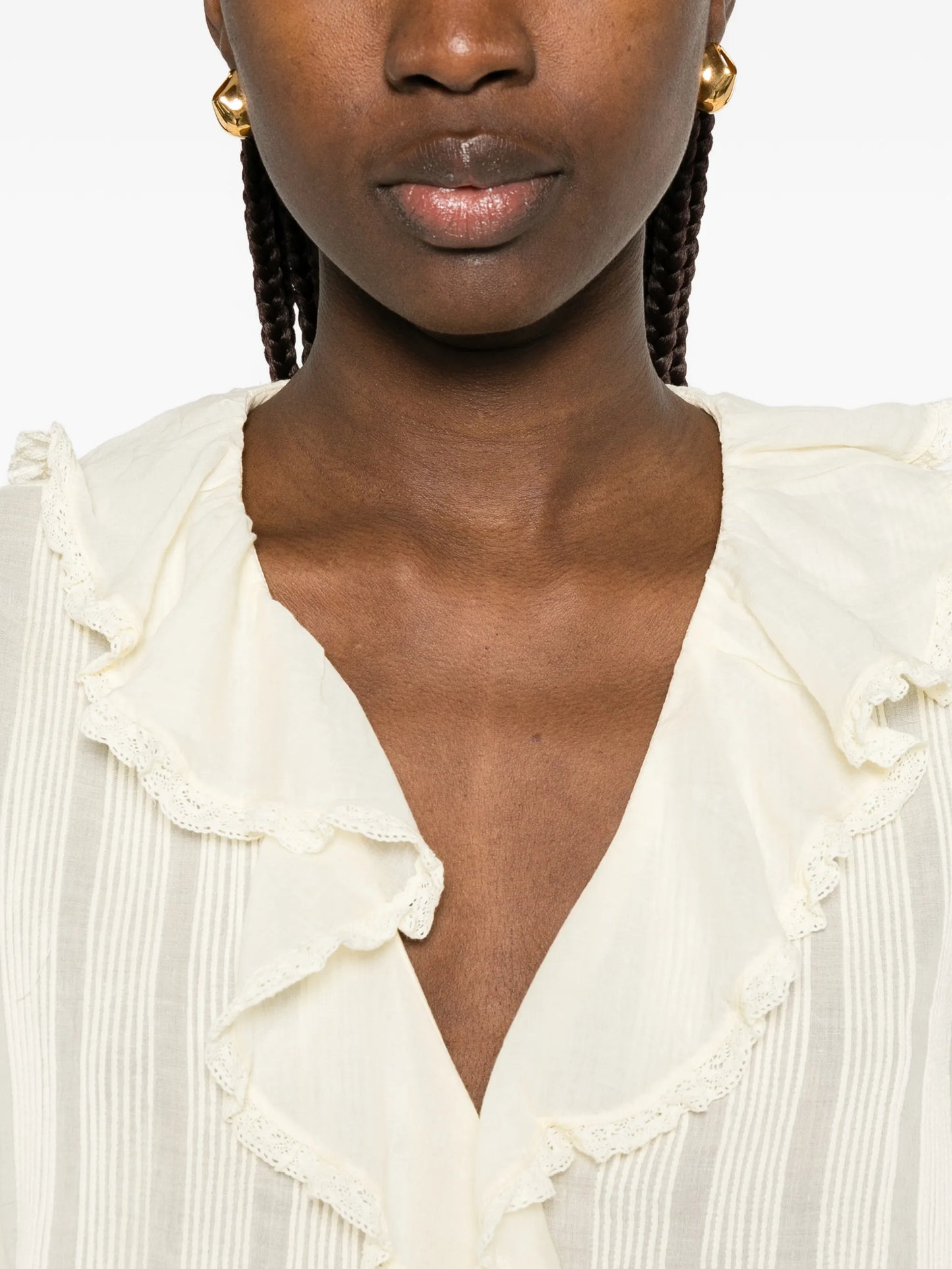 Henri ruffled blouse
