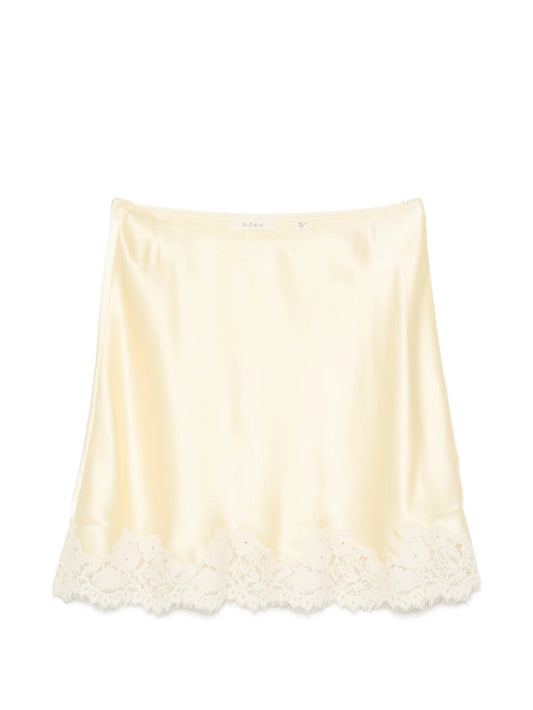 Giulietta lace-trim skirt