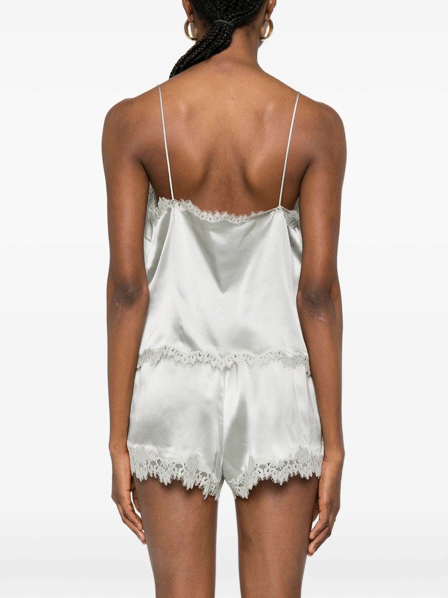 Loure lace-trim top
