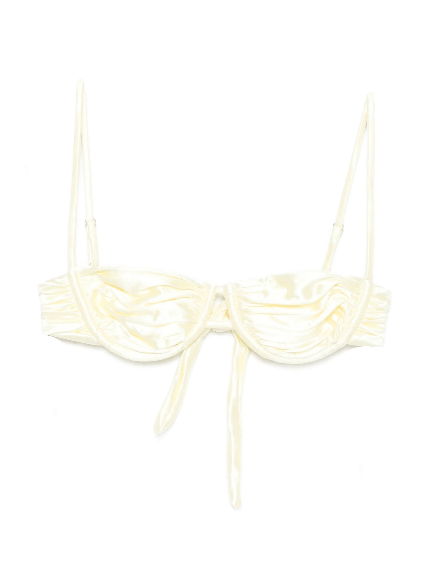 Static weave bikini top