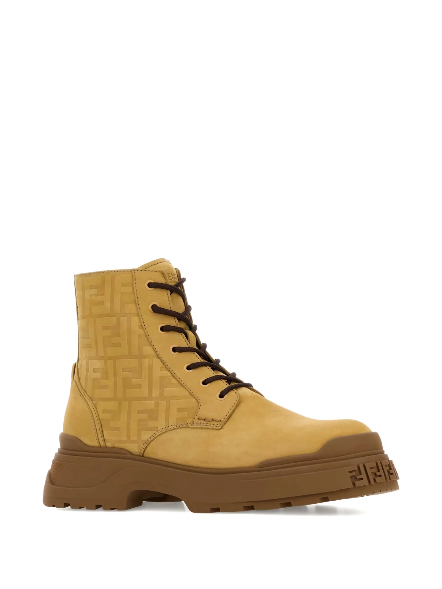 embossed ankle boots