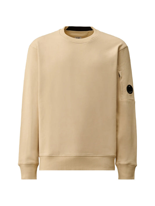 logo-patch crew-neck sweatshirt