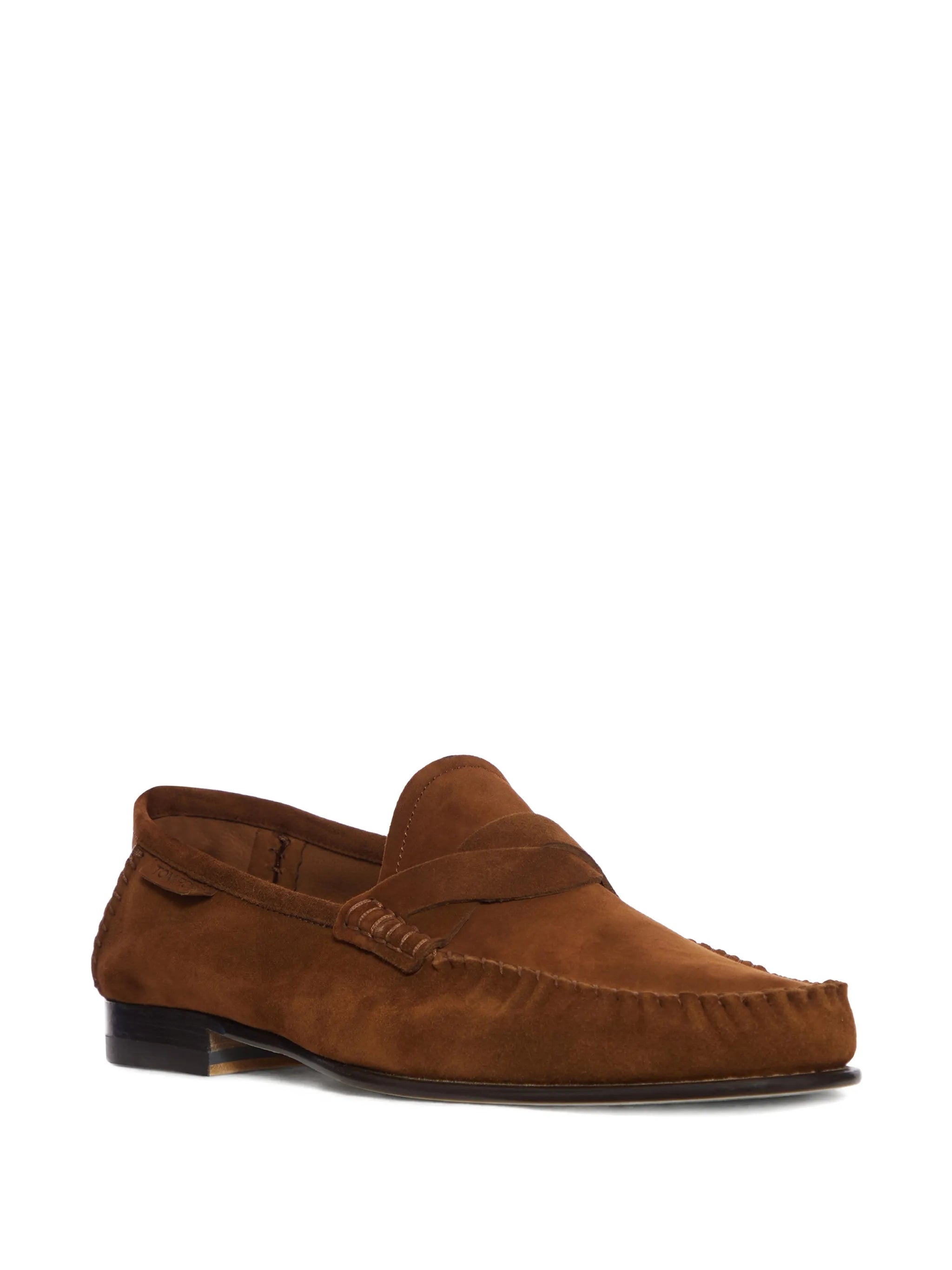 suede loafers