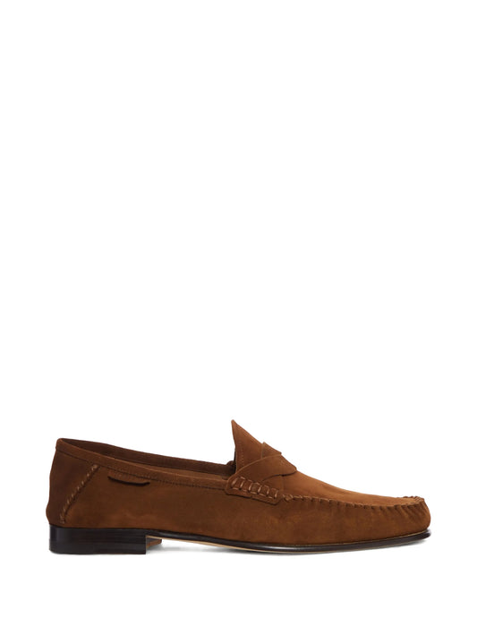 suede loafers
