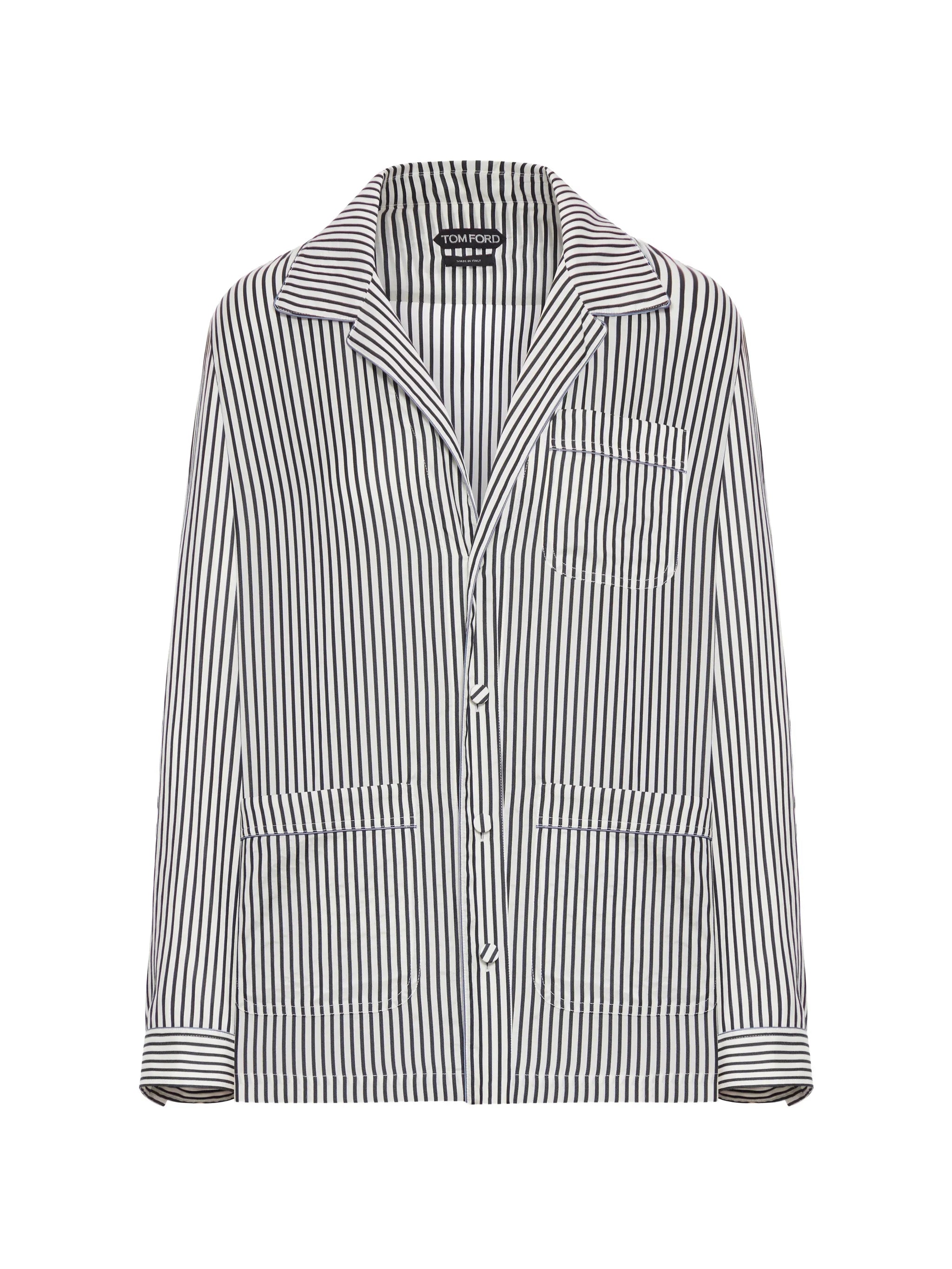 striped pyjama shirt