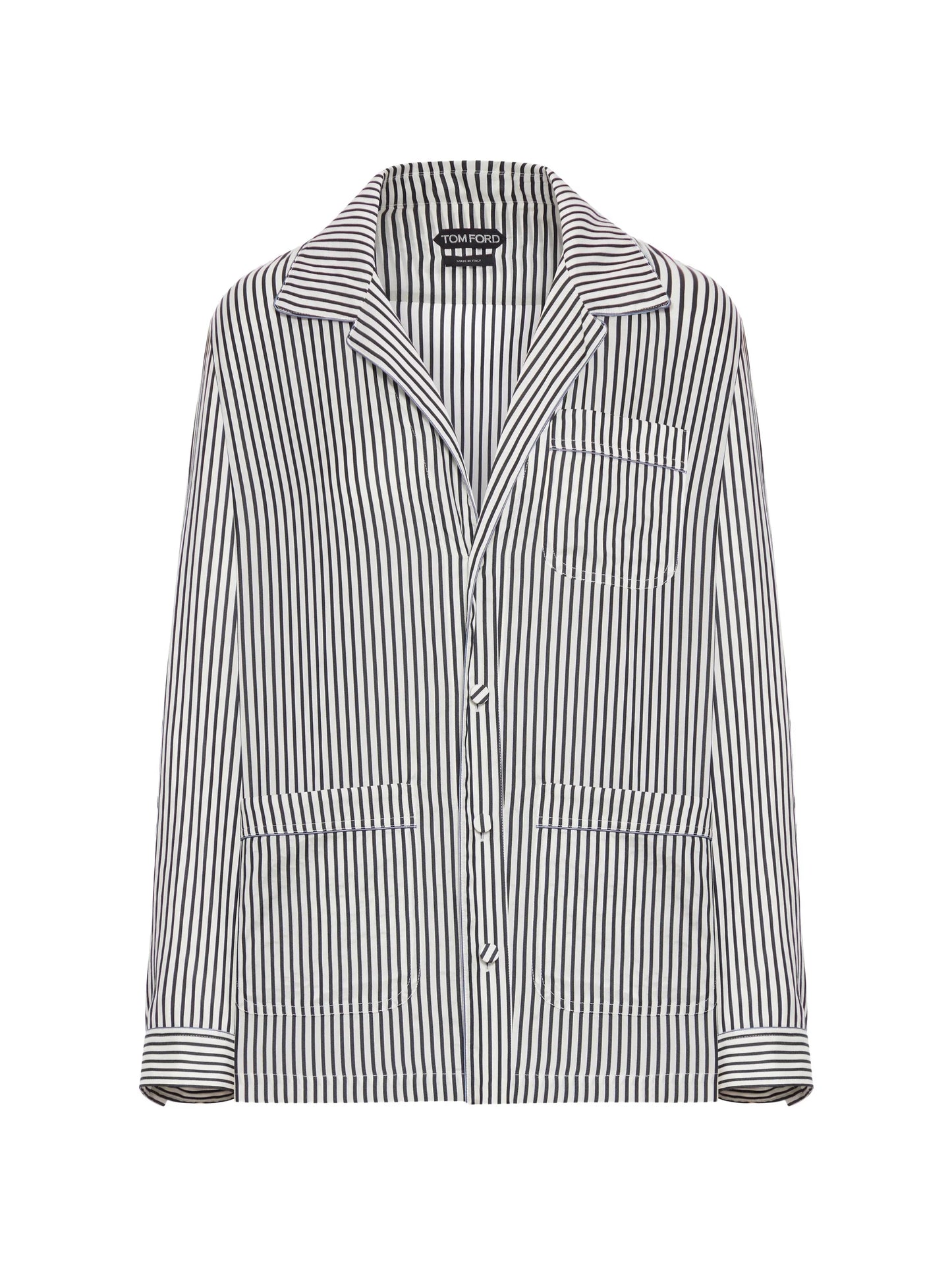 striped pyjama shirt