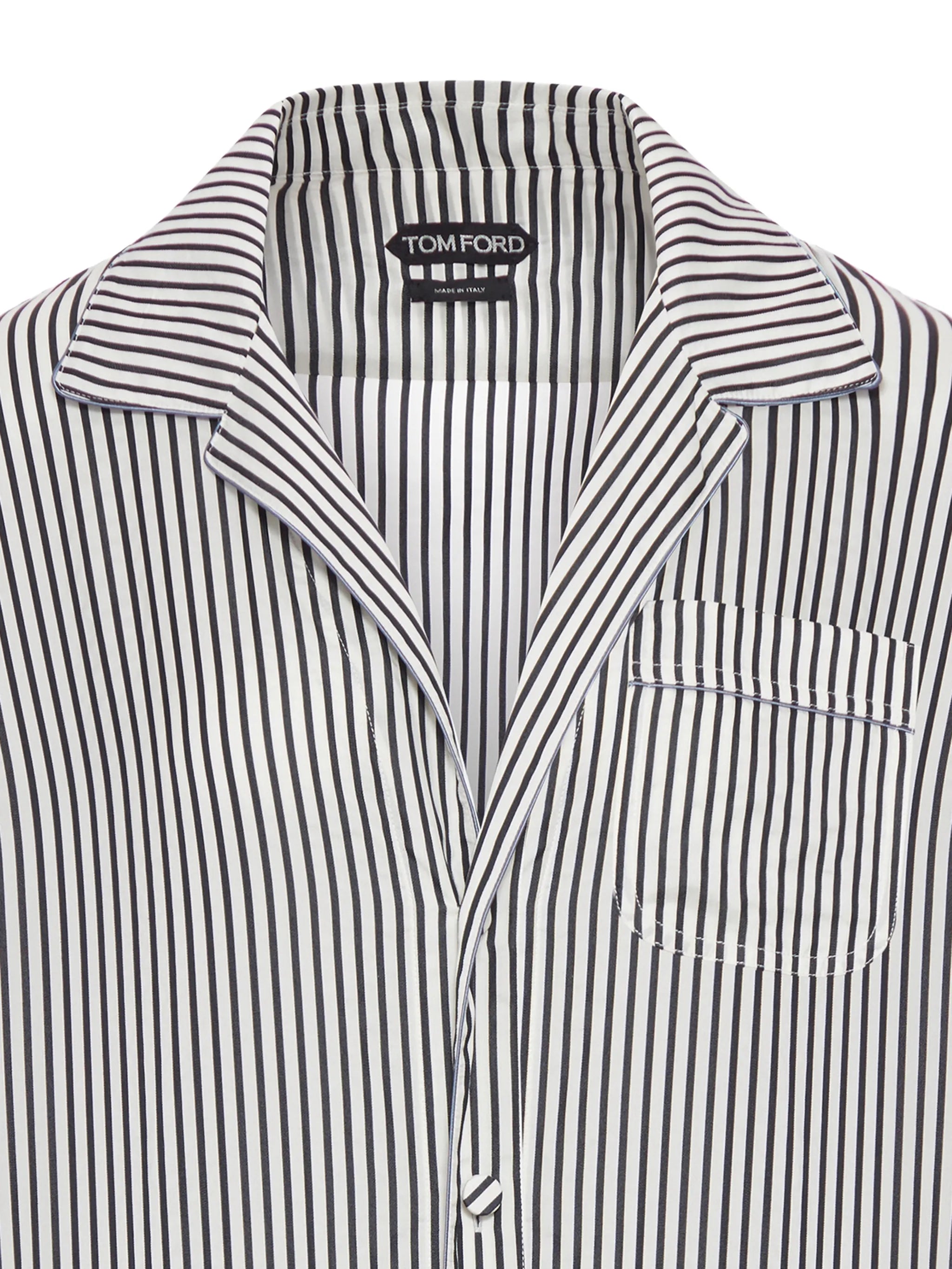 striped pyjama shirt