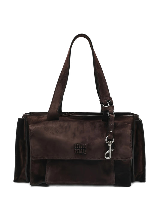 Utilitaire suede tote bag