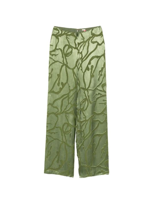 Sara floral-pattern trousers