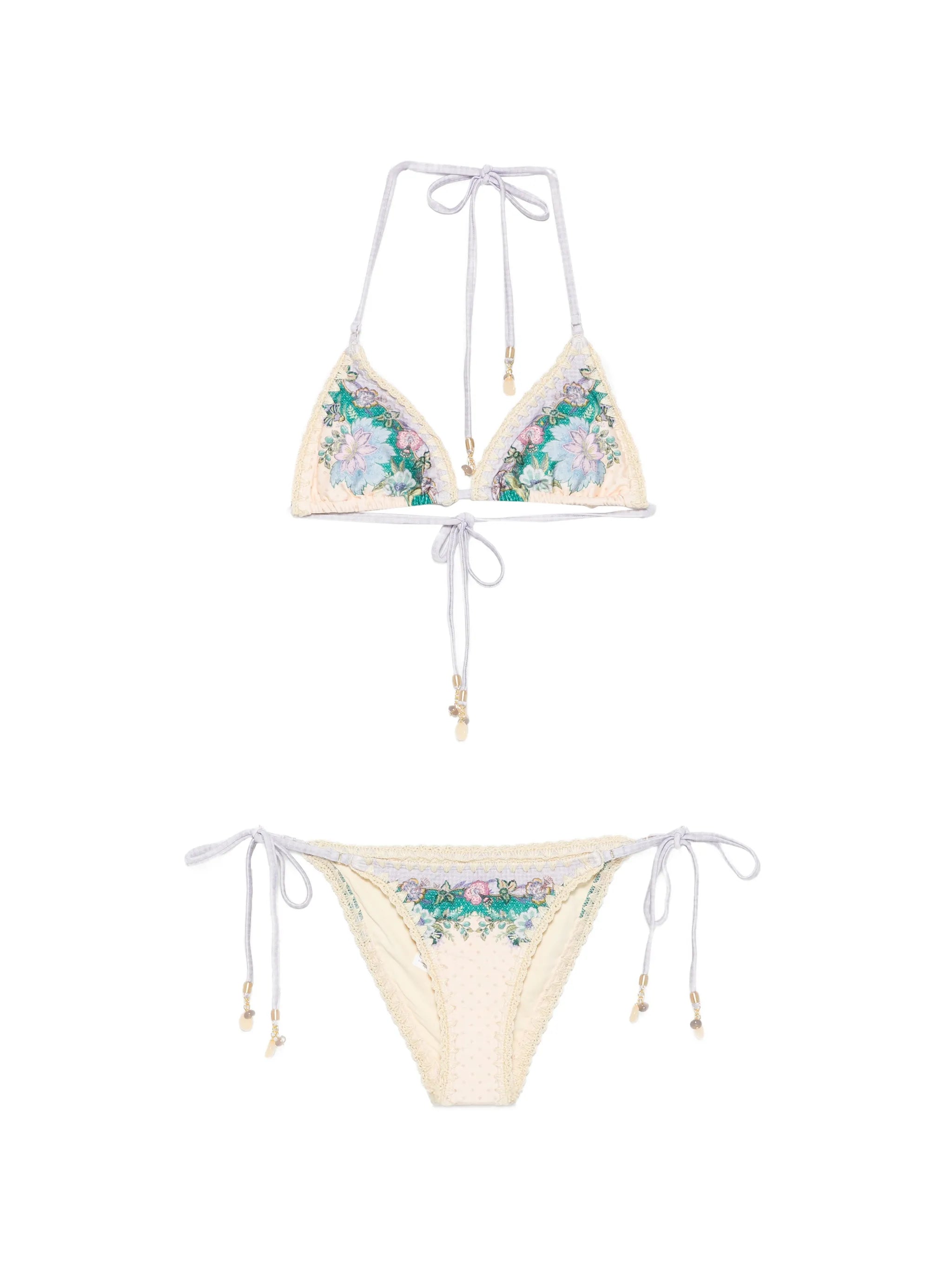 Indra crochet-detail bikini