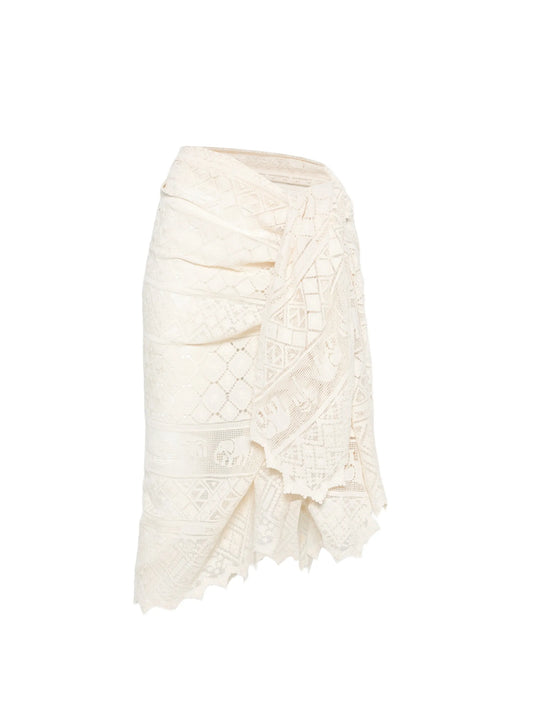 crochet-knit sarong