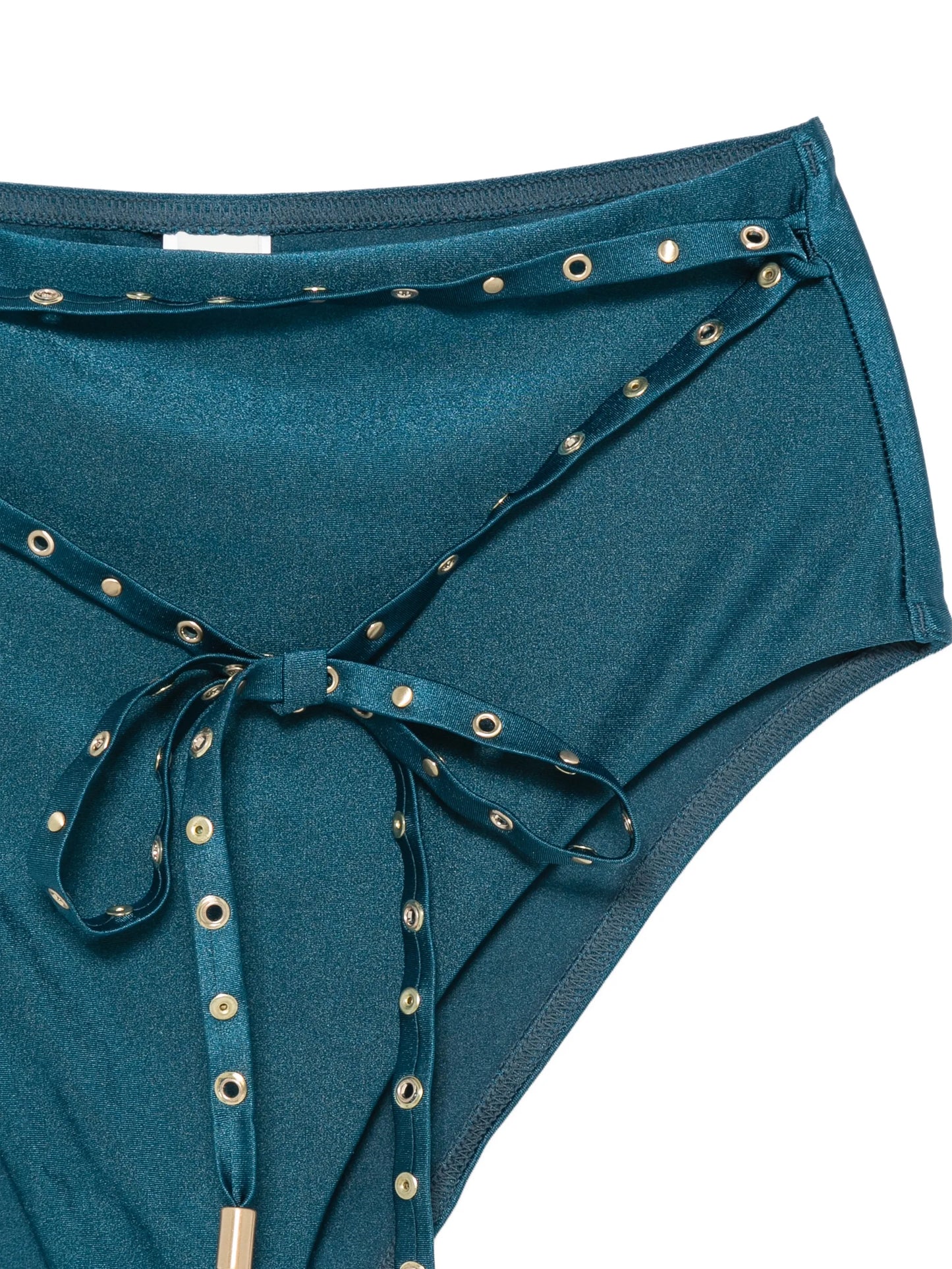 Indra studded flower bikini set