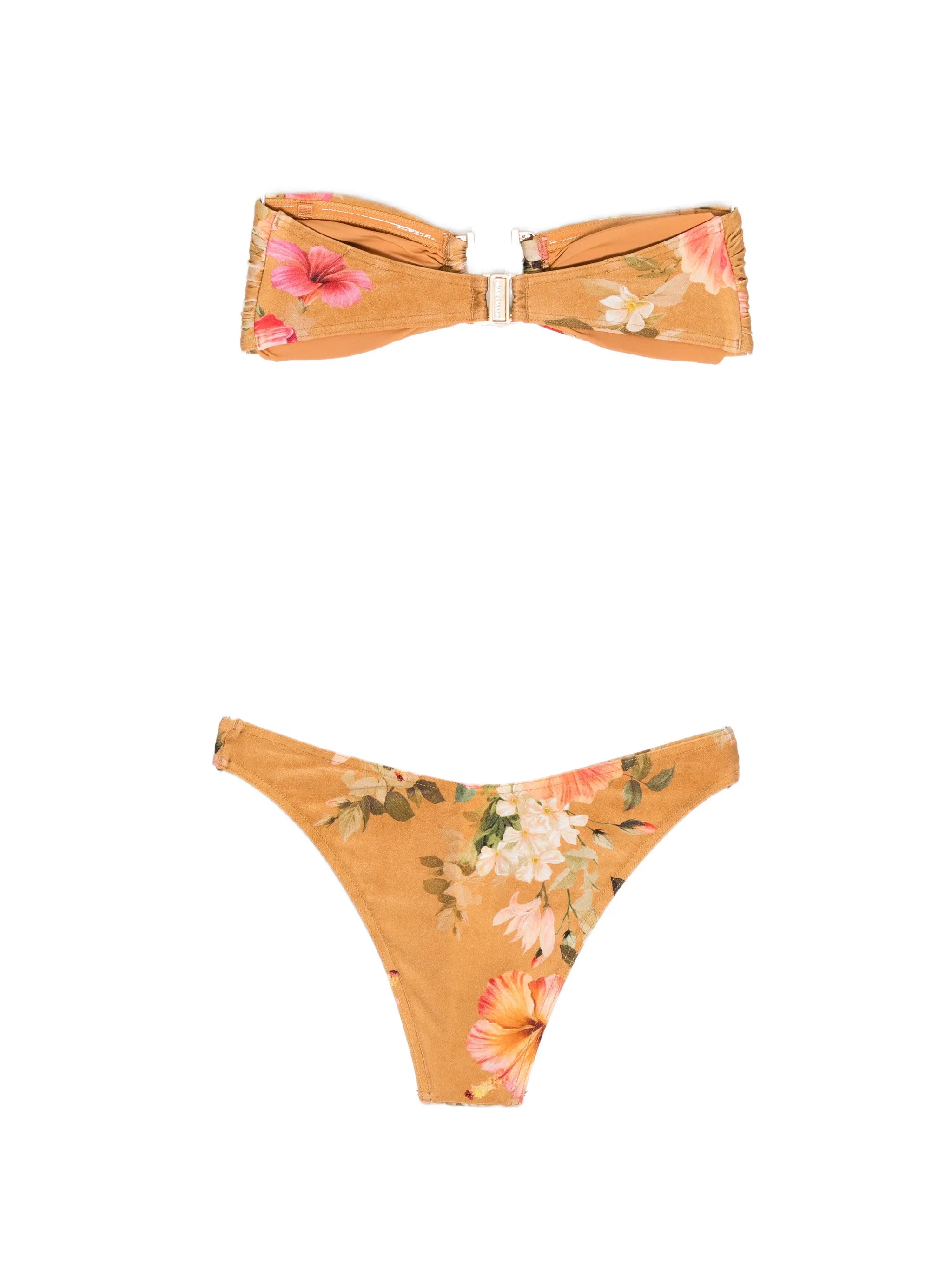 Mahon Bamboo floral-print bikini
