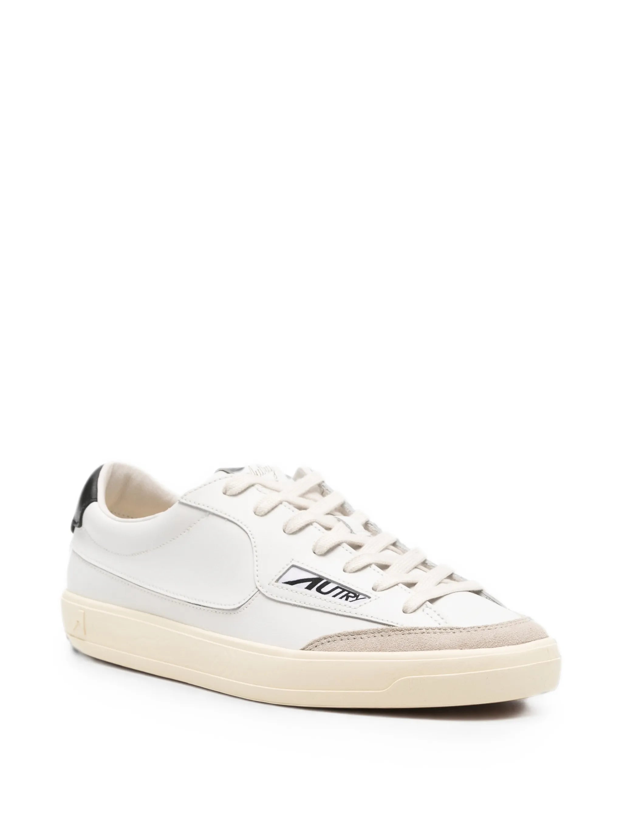 Windscape panelled leather sneakers