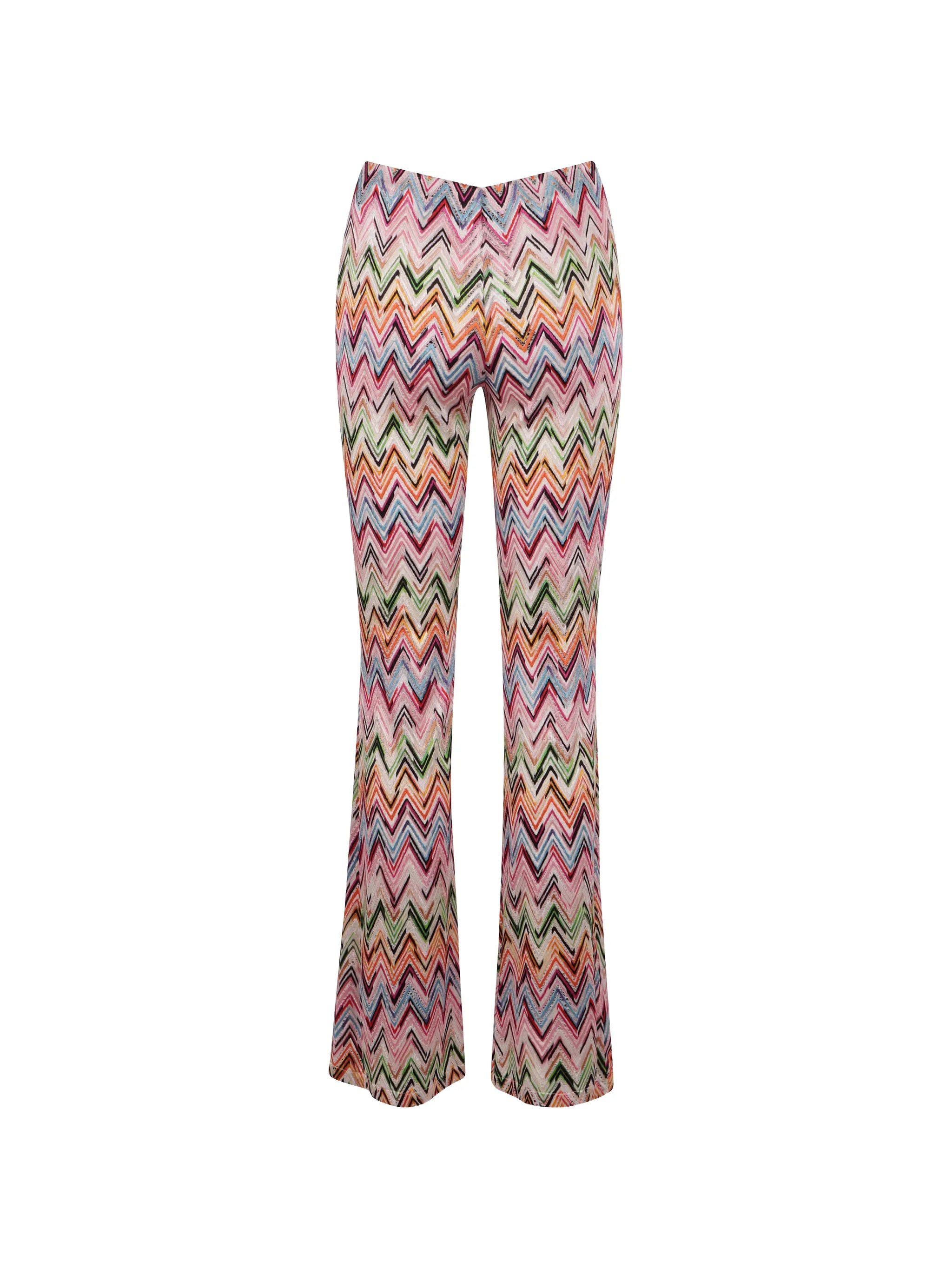 flared-leg trousers