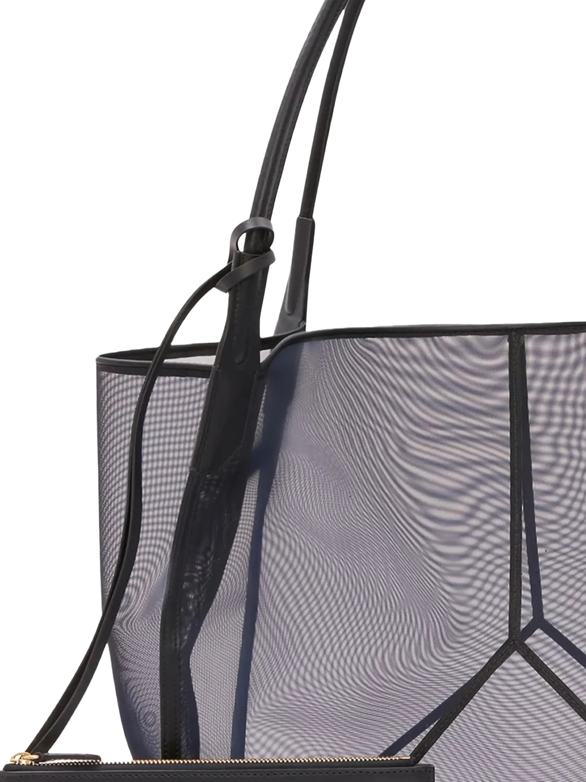 large navy tote bag