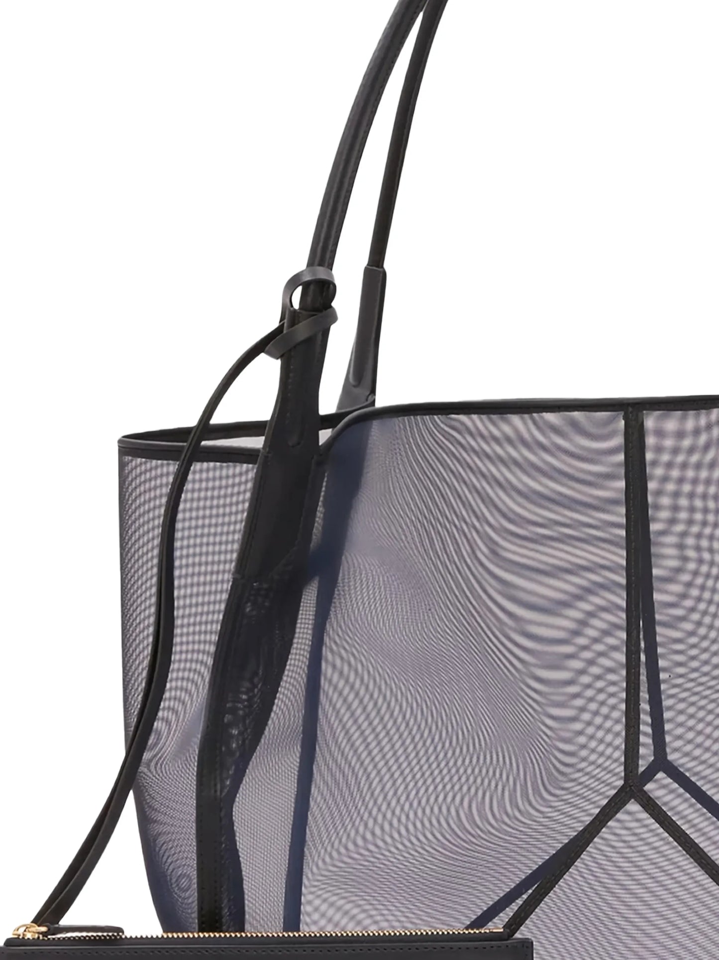 large navy tote bag