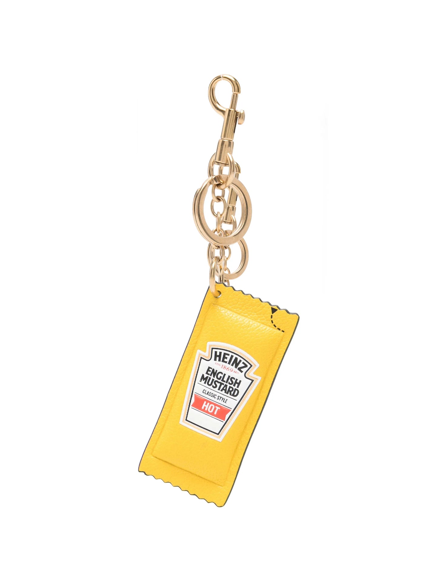 Heinz English Mustard bag charm