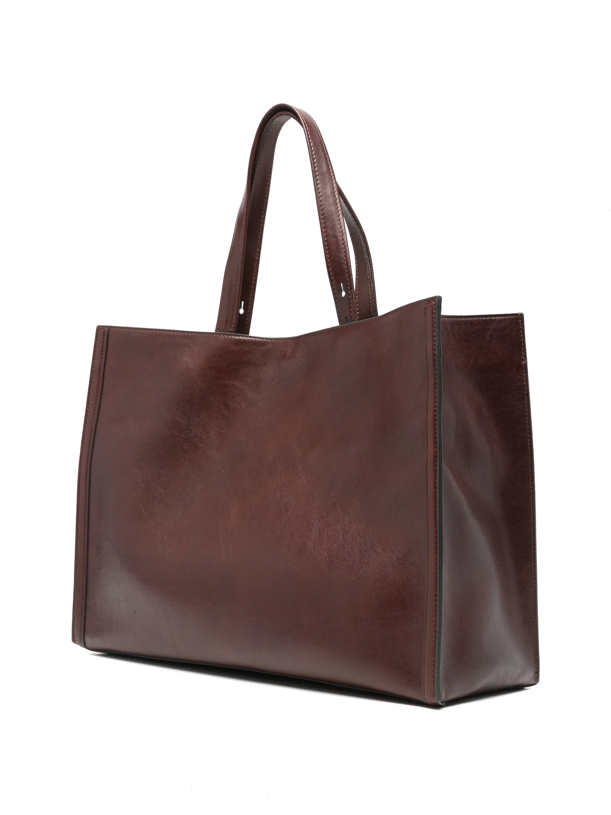 Mortimer patchwork suede tote bag