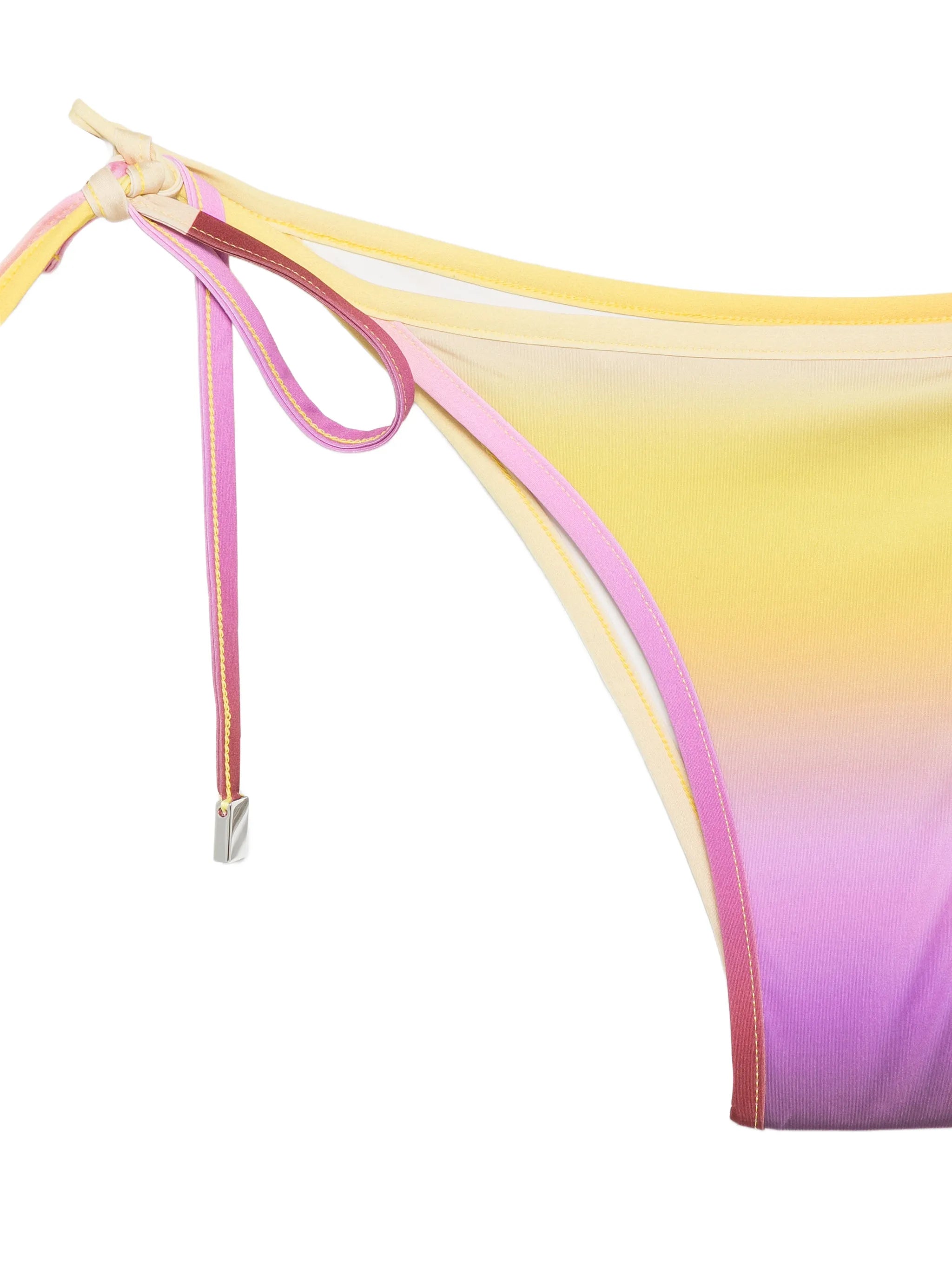 gradient-effect triangle bikini