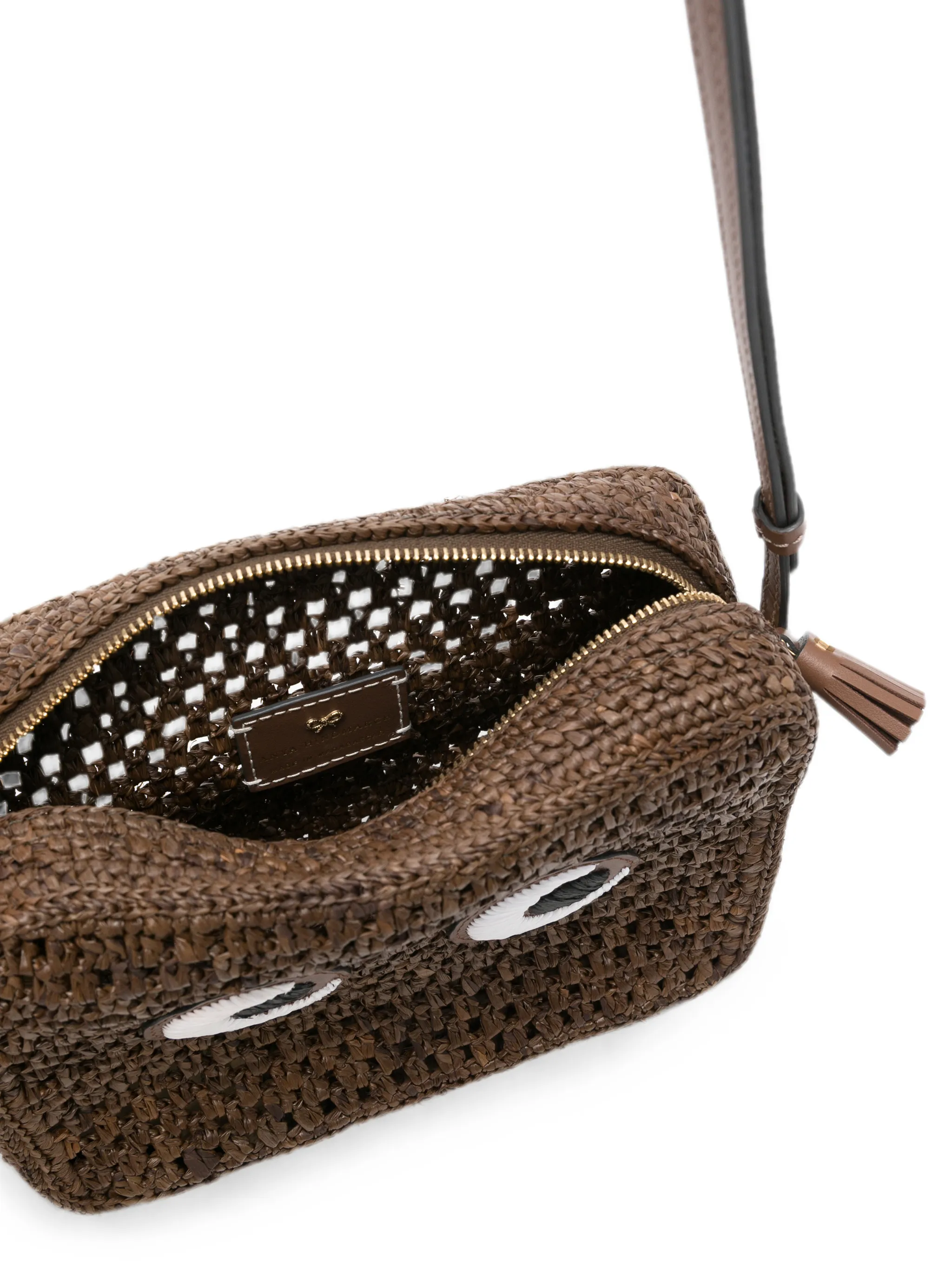 eyes-motif mini  bag