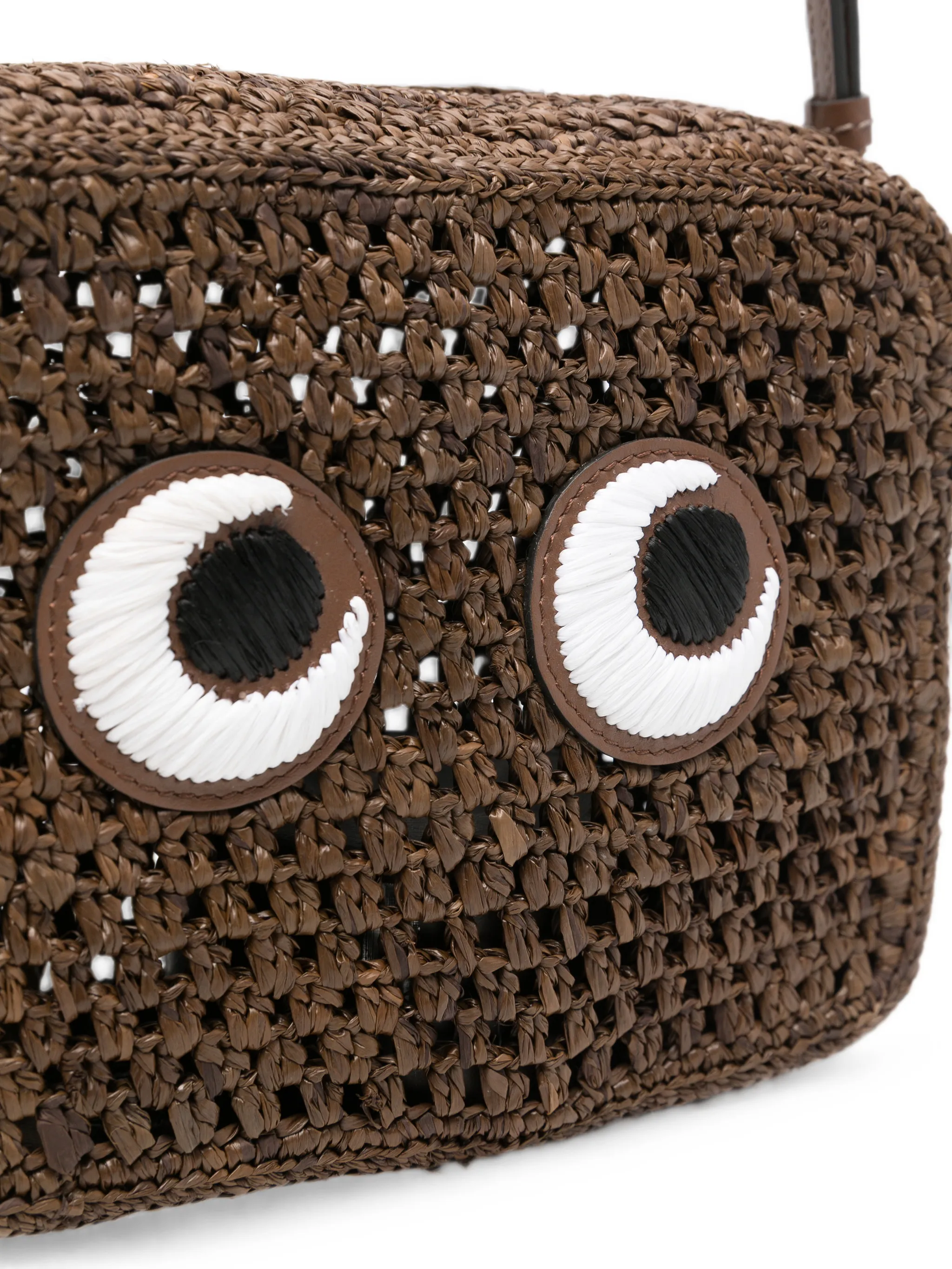 eyes-motif mini  bag