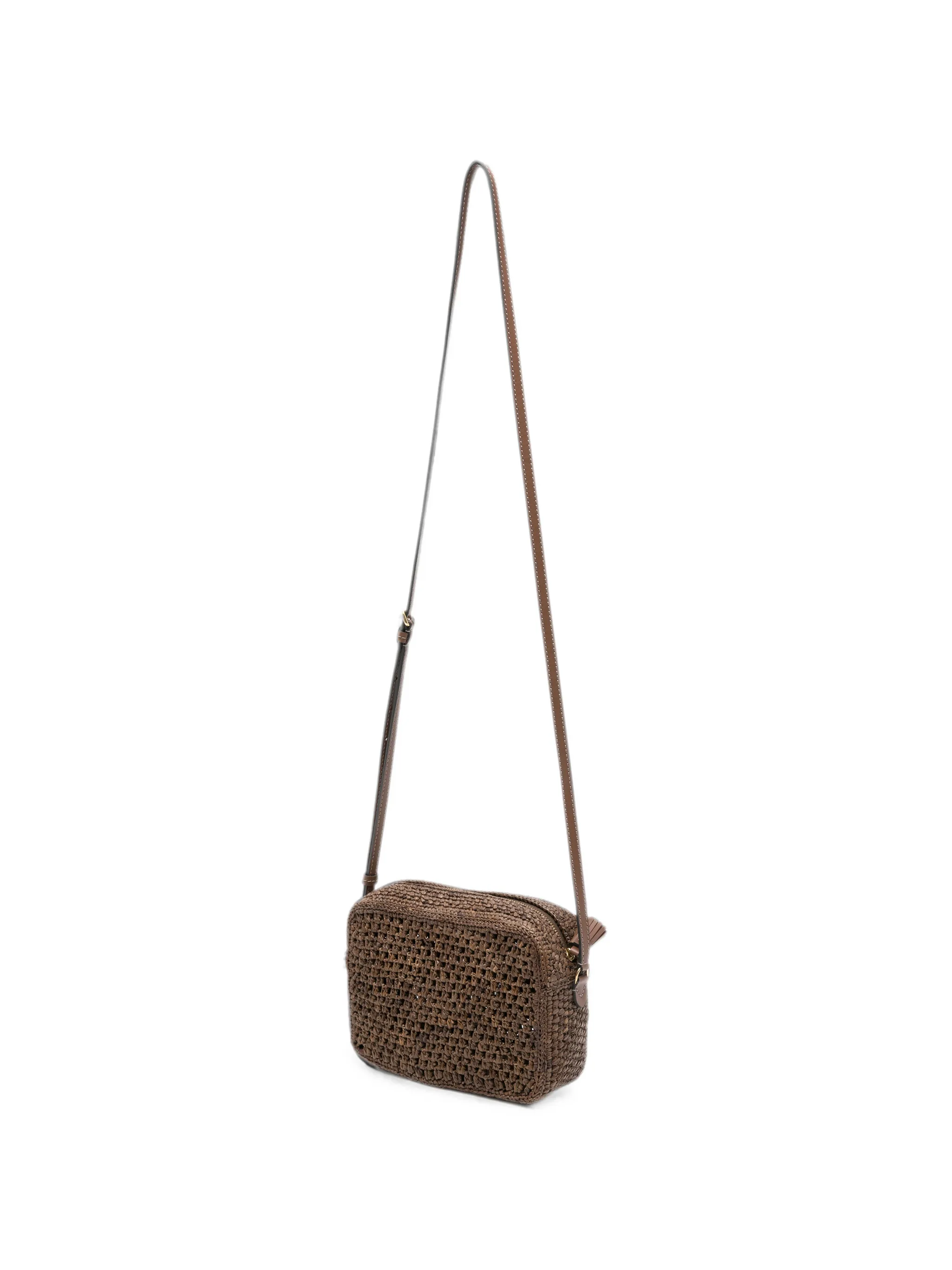 eyes-motif mini  bag