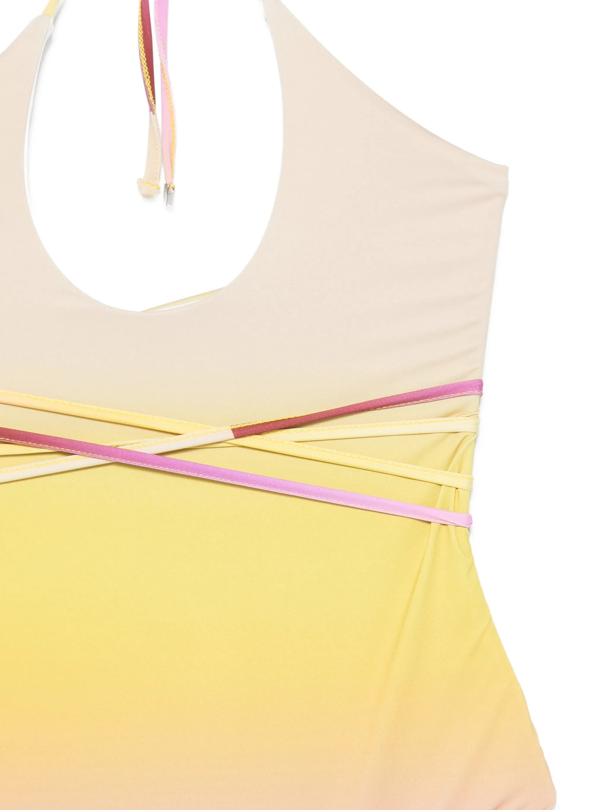 wrap-around swimsuit