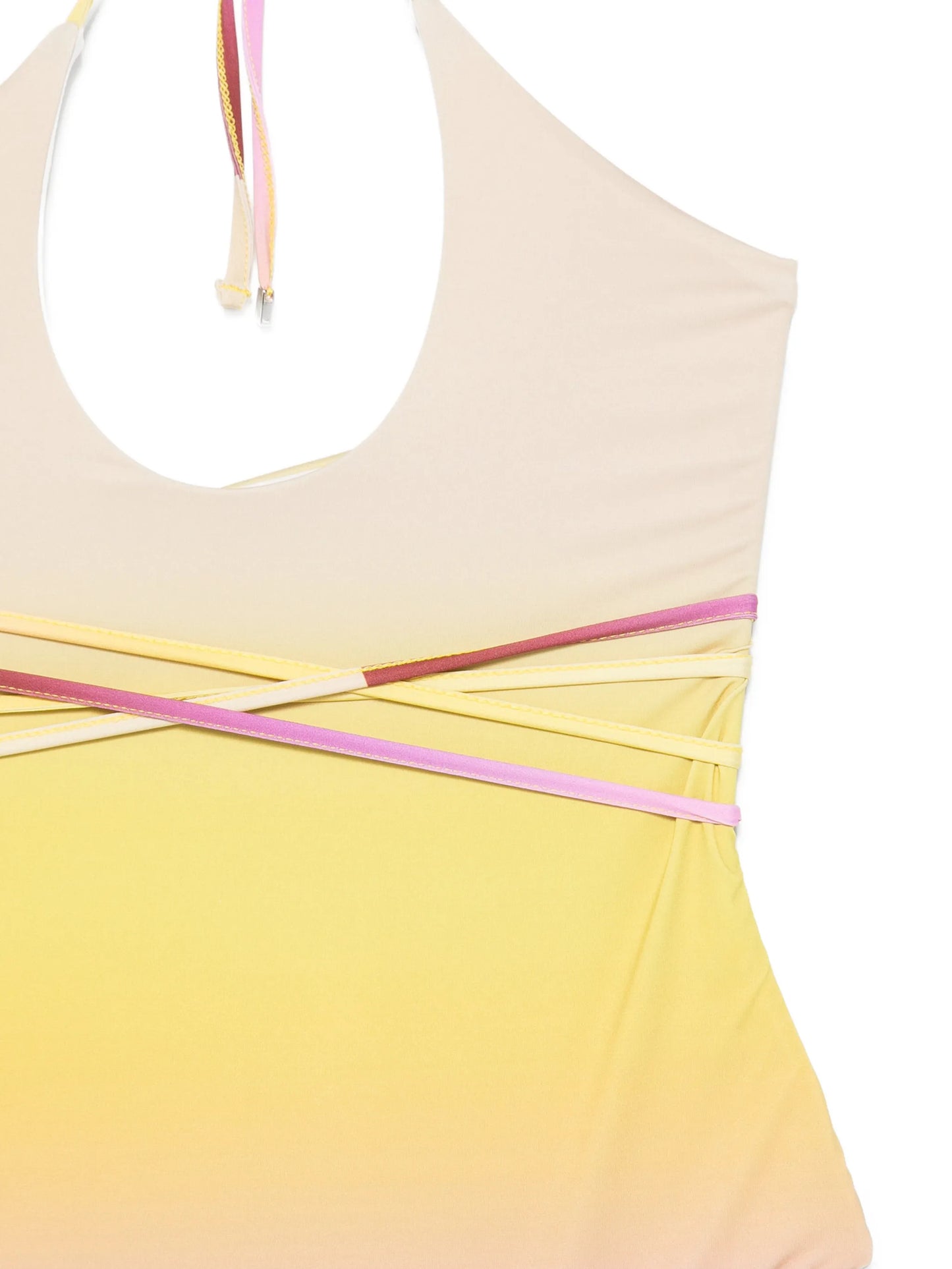 wrap-around swimsuit