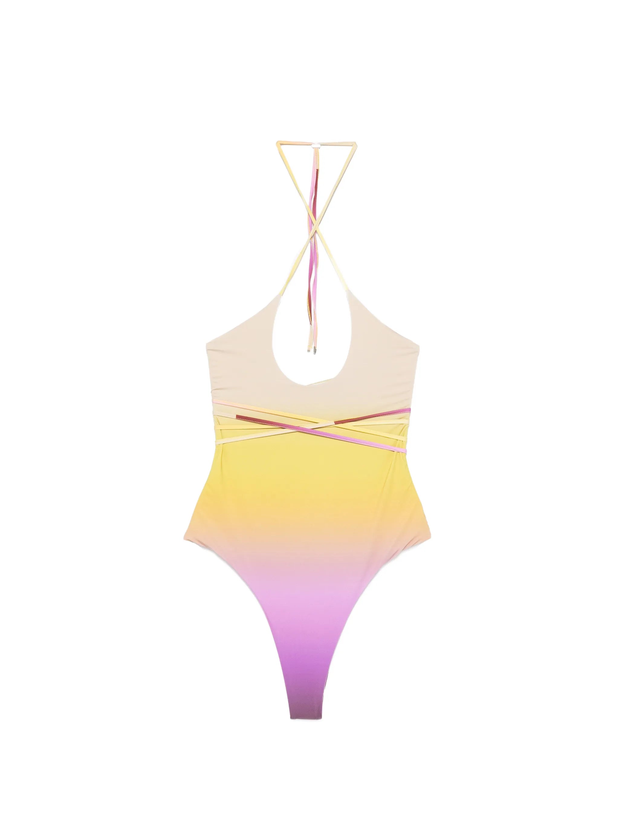 wrap-around swimsuit