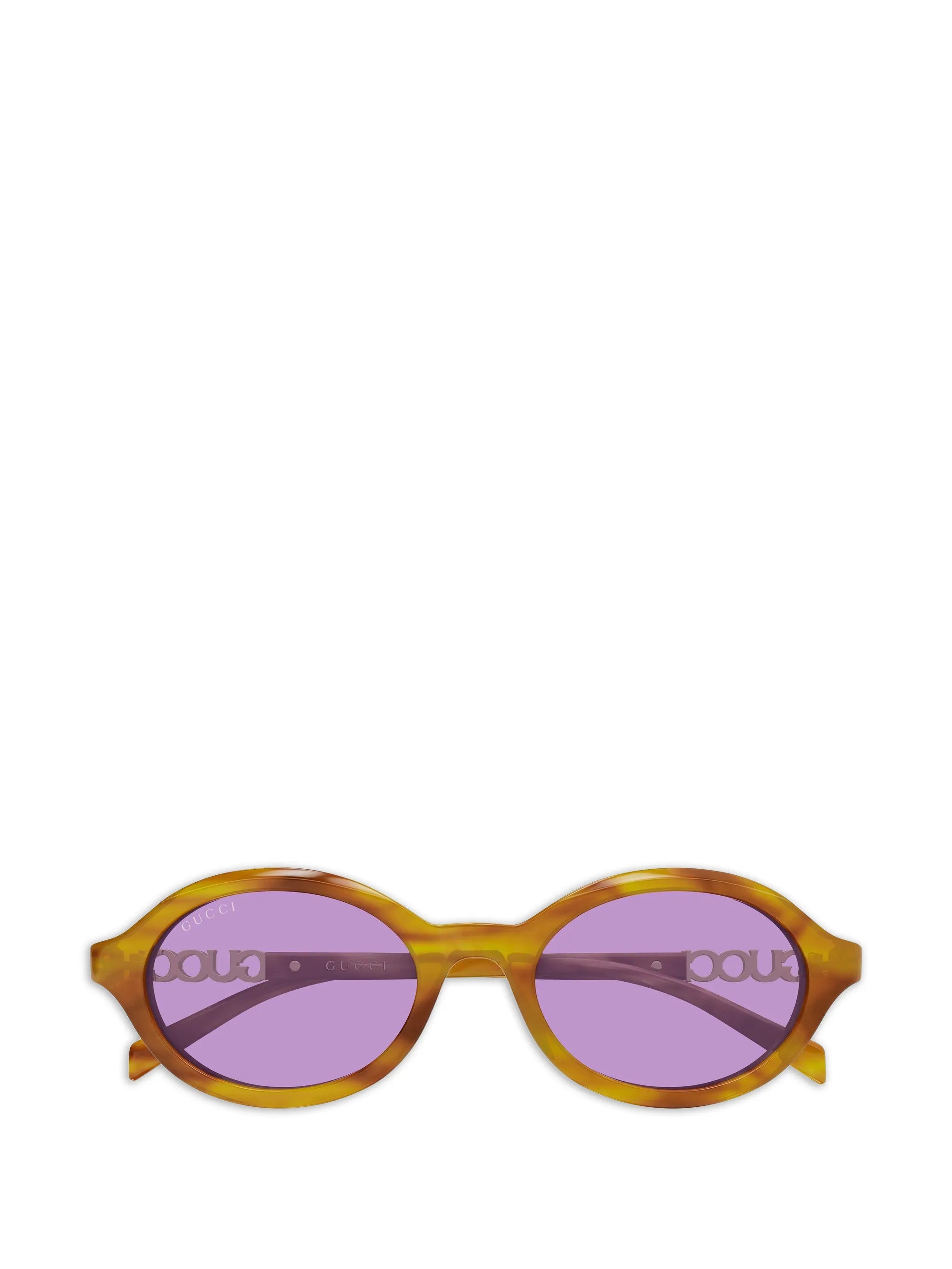 round logo-detail sunglasses