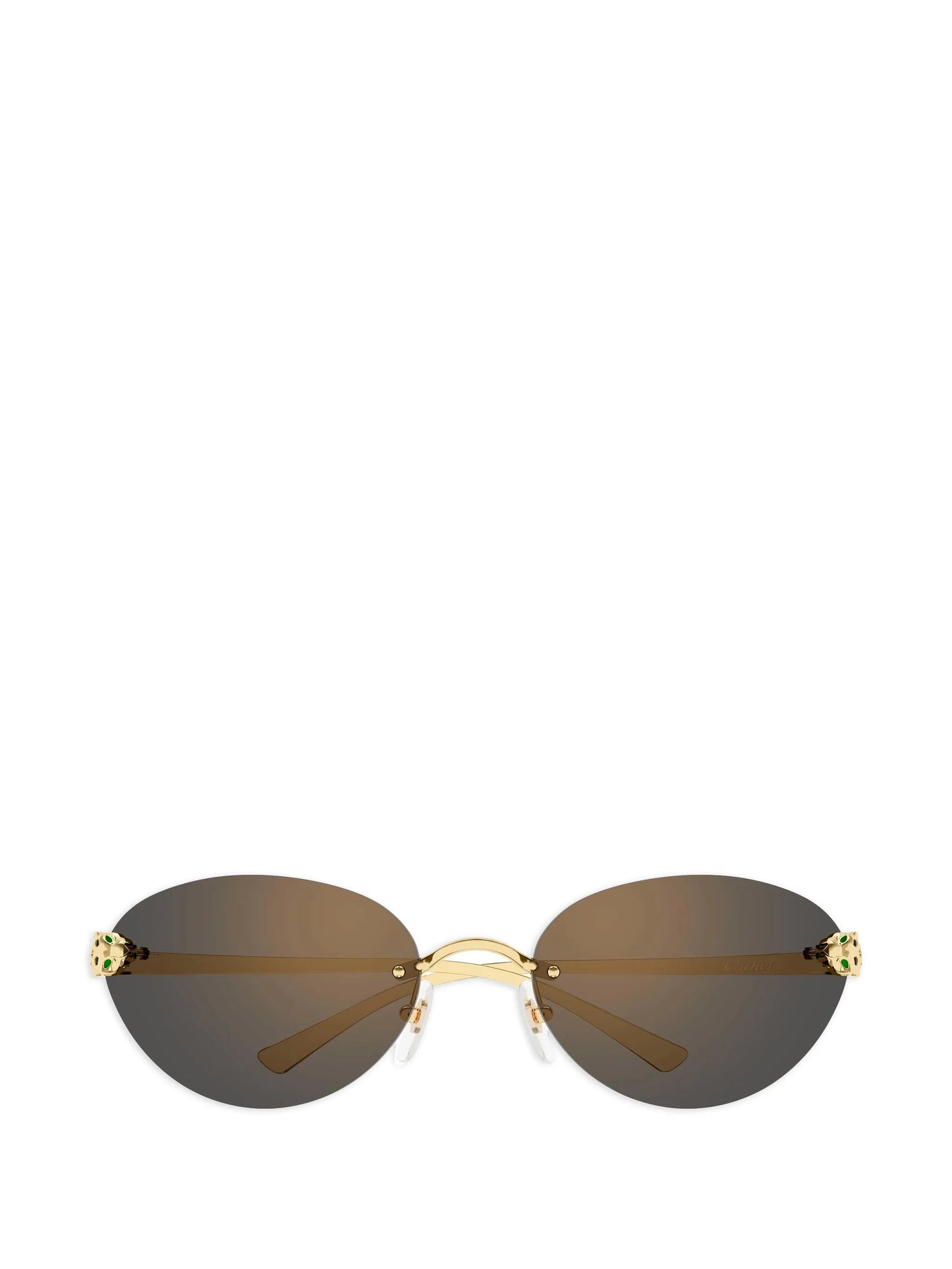 rimless sunglasses