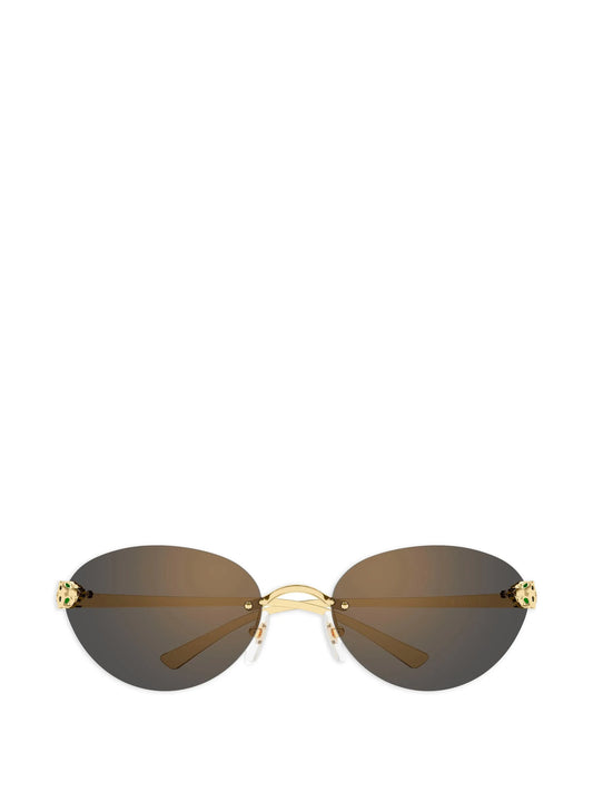 rimless sunglasses