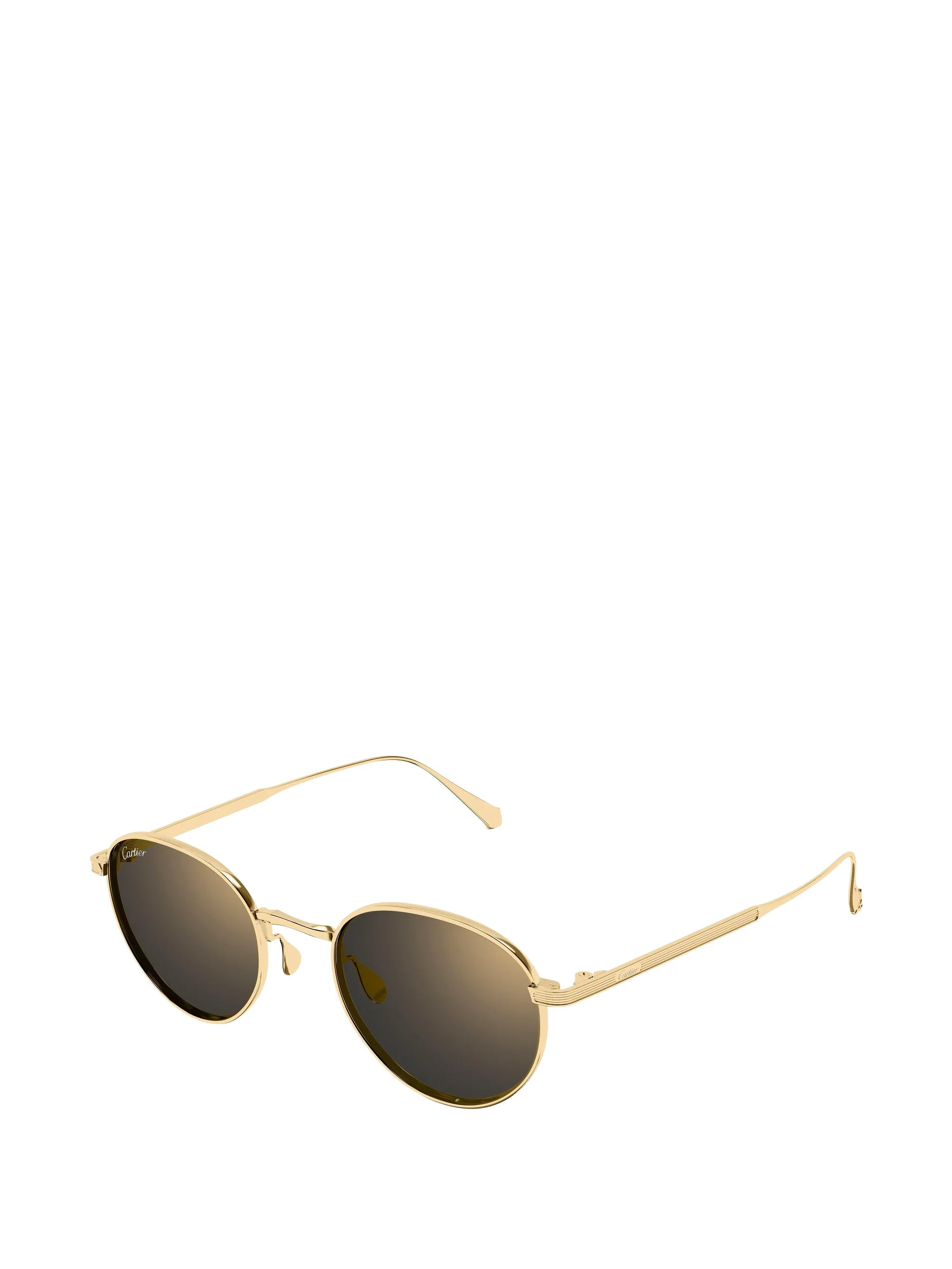 Signature C round sunglasses