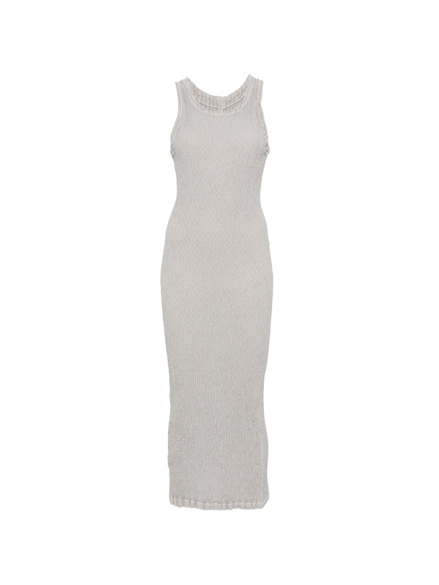 textured midi dress