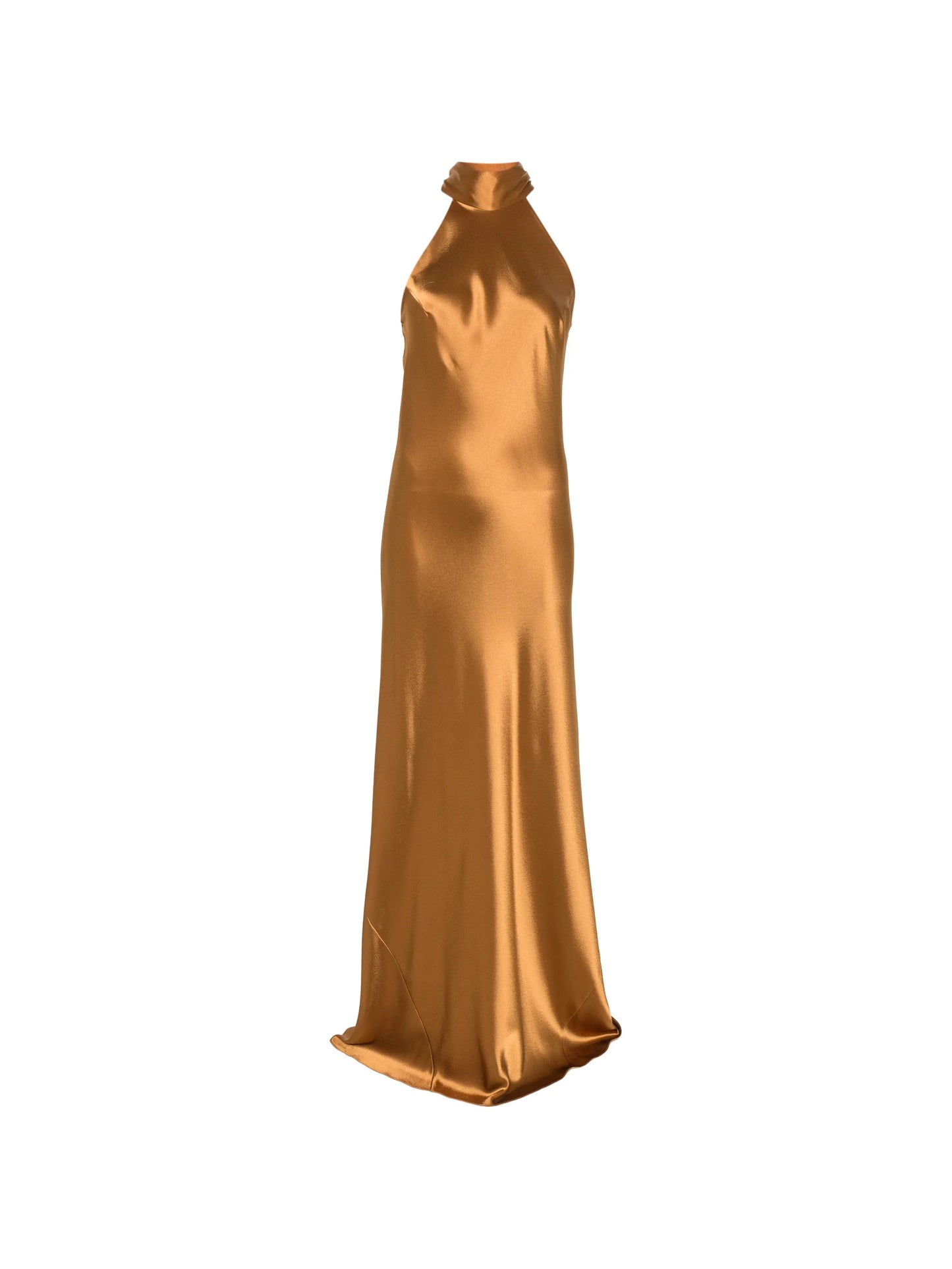 Sienna satin gown