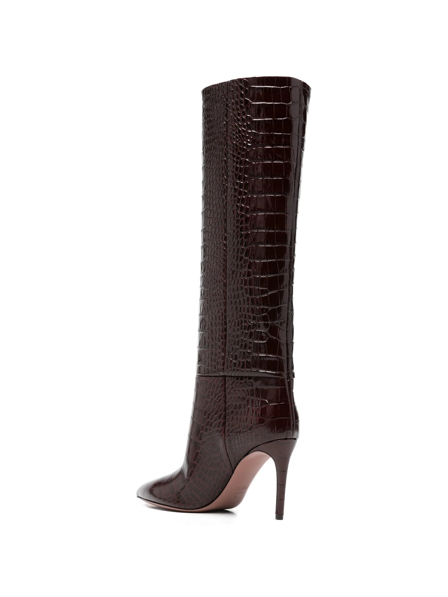 pointed-toe stiletto boots