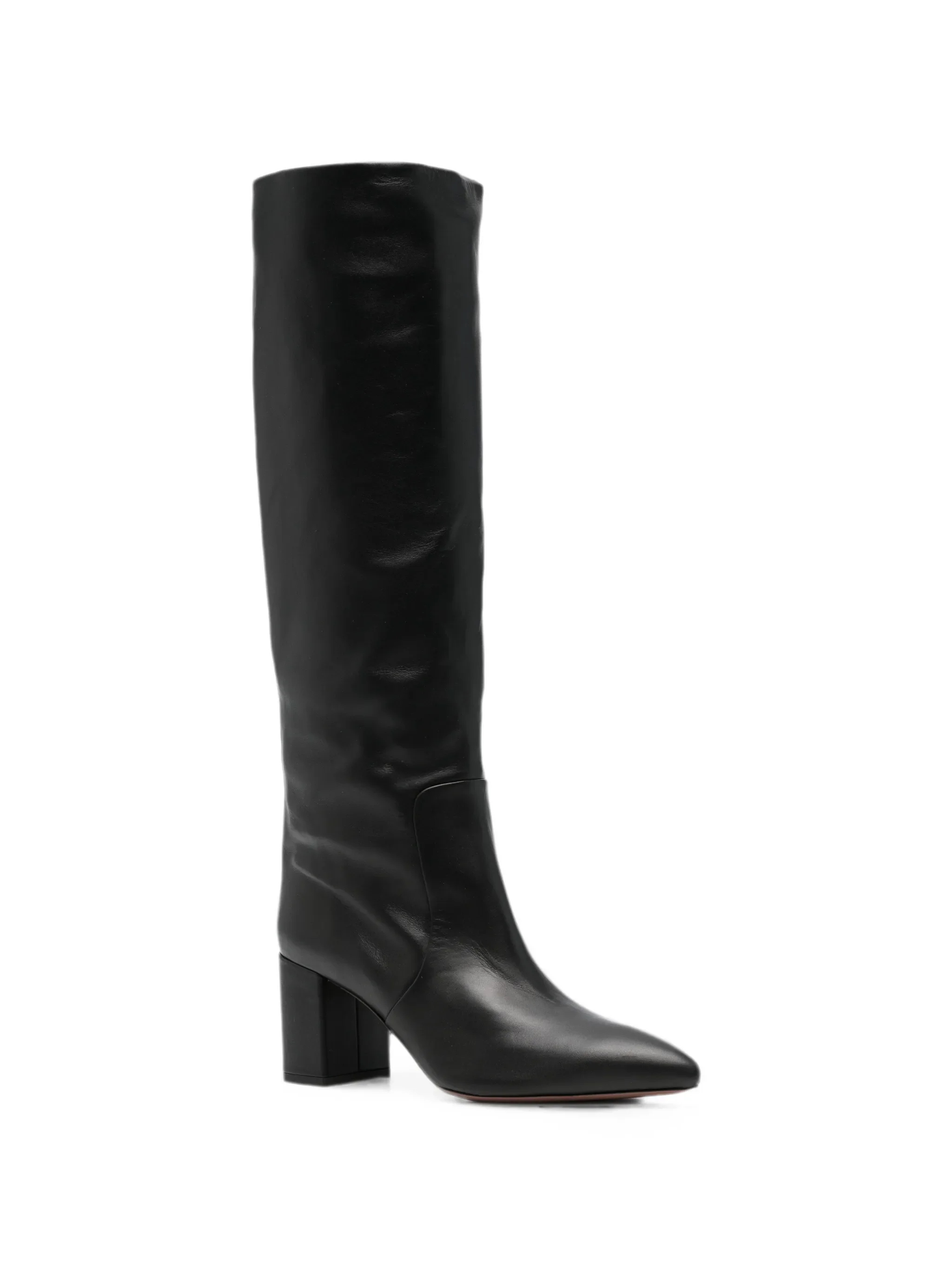 Anja pointed-toe pull-on boots