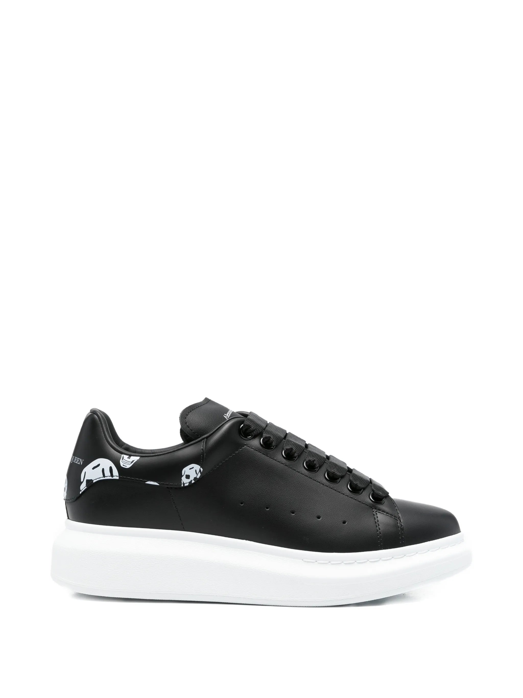 Oversized skull-print sneakers
