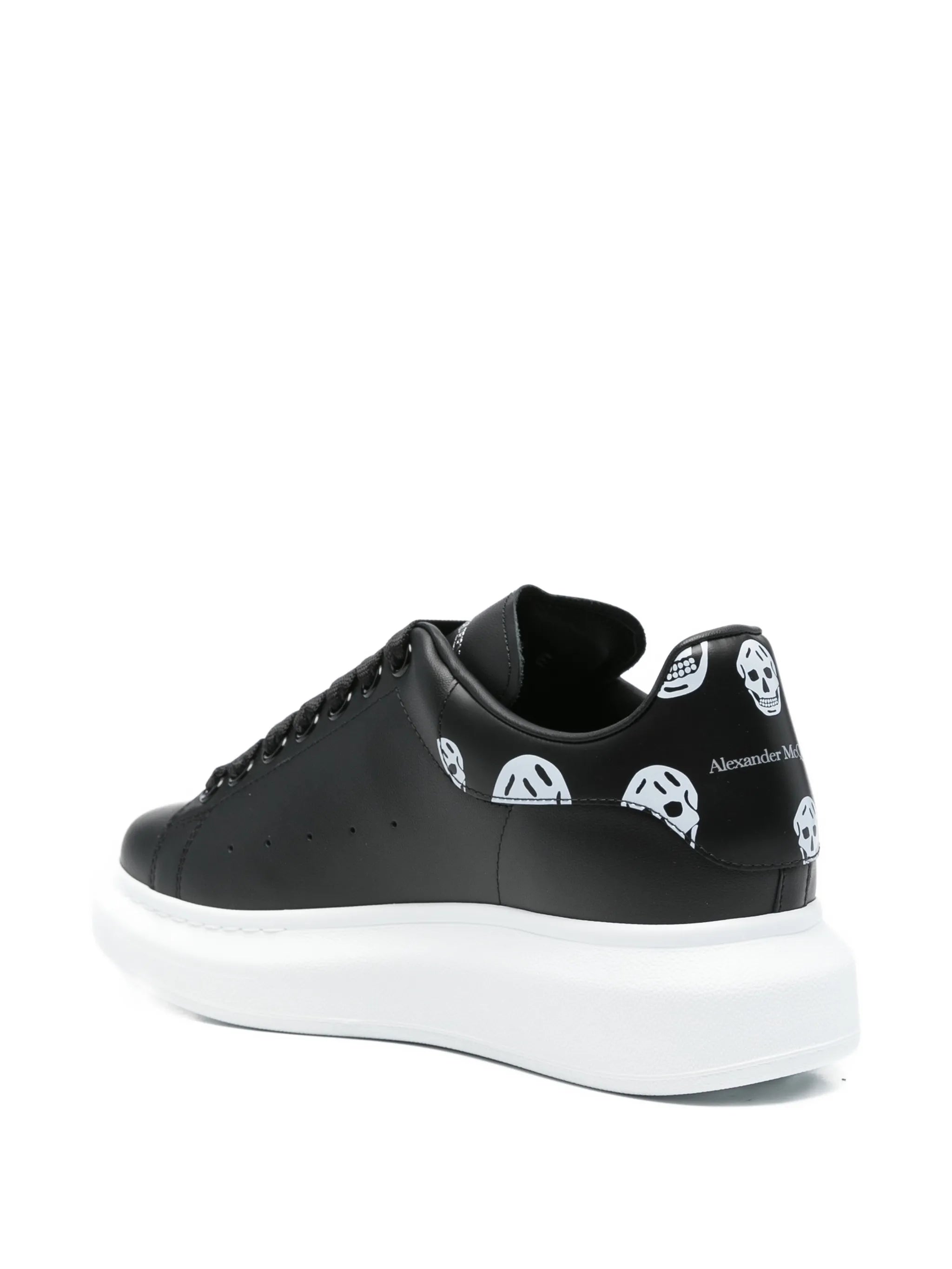 Oversized skull-print sneakers